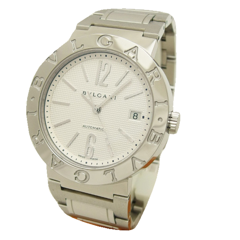 Bvlgari White Stainless Steel Bvlgari Bvlgari BB38SS Automatic Men's Wristwatch
Bvlgari White Stainless Steel Bvlgari Bvlgari BB38SS Automatic Men's Wristwatch