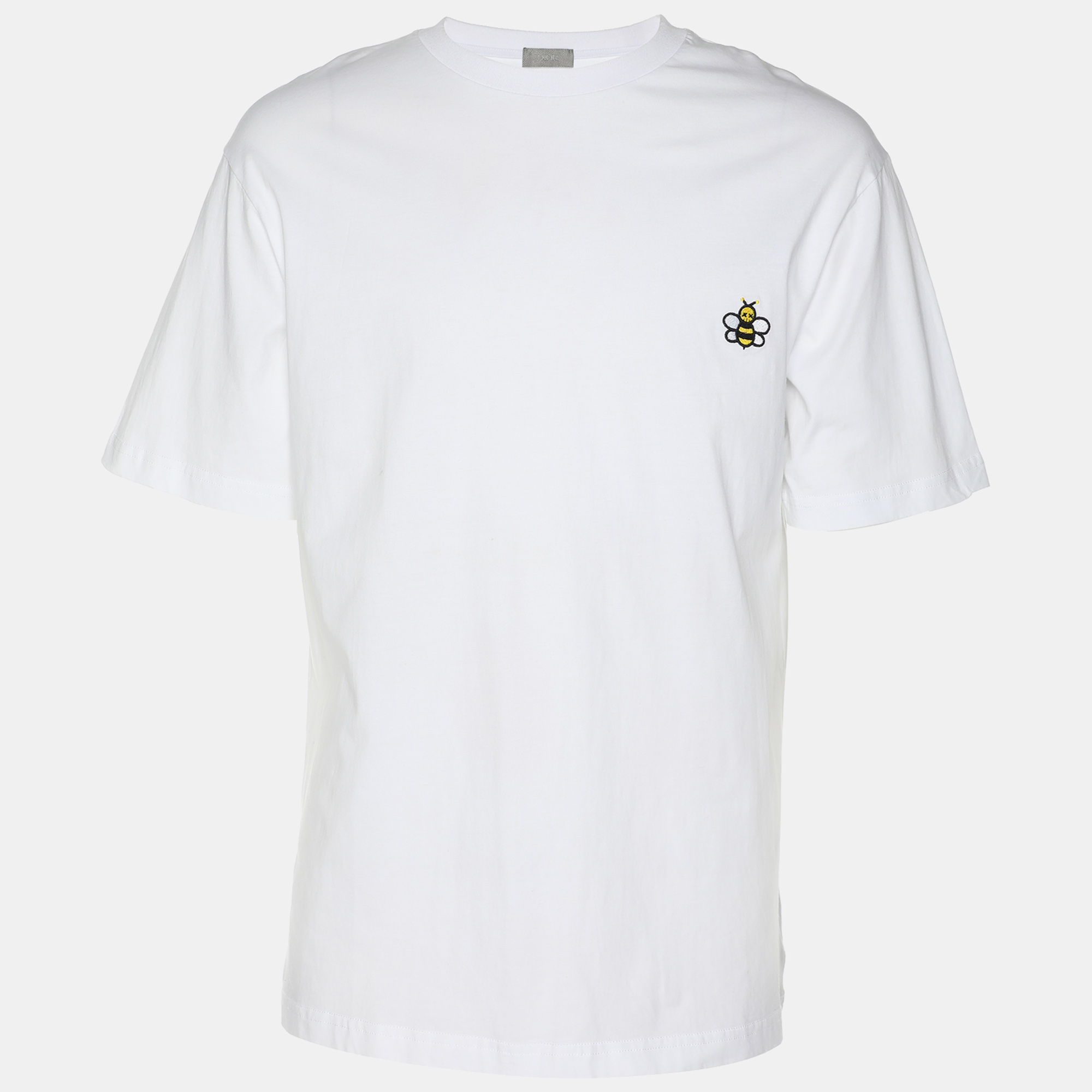 Dior Homme X KAWS White Cotton Bee Embroidered Oversized Crewneck T-Shirt XS
Dior Homme X KAWS White Cotton Bee Embroidered Oversized Crewneck T-Shirt XS