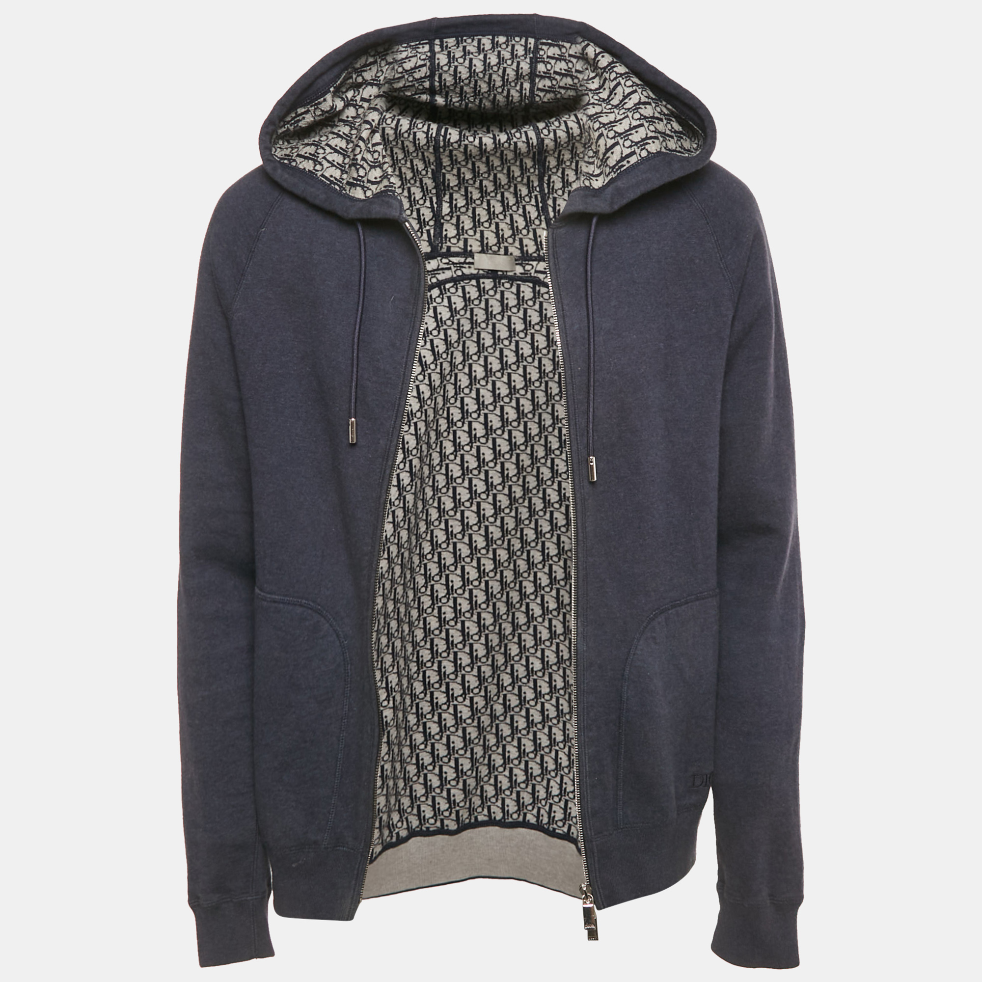 Dior Icons Cotton Hooded Track Jacket M - Dior Homme - Modalova