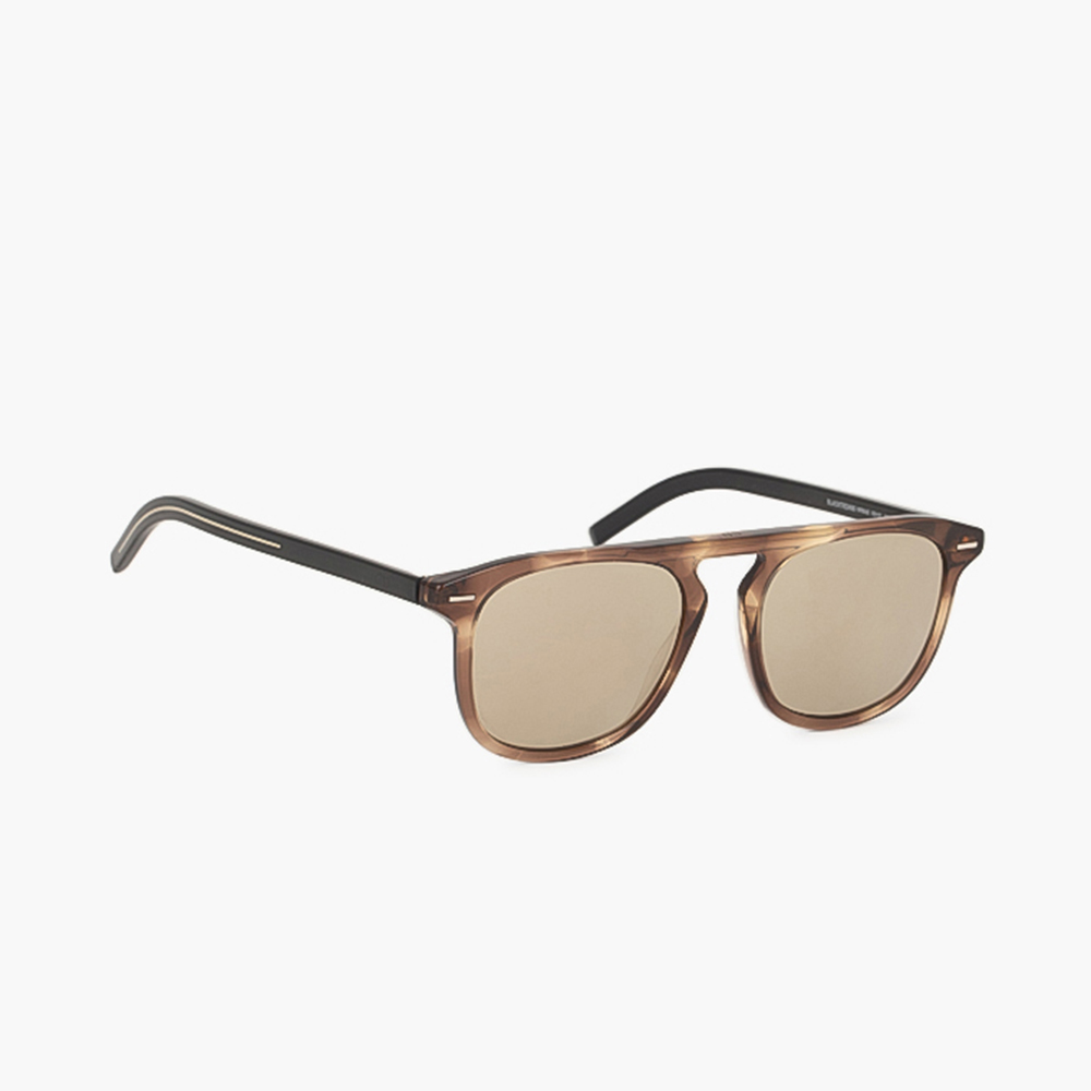 Dior Brown Mirrored Wayfarer Sunglasses