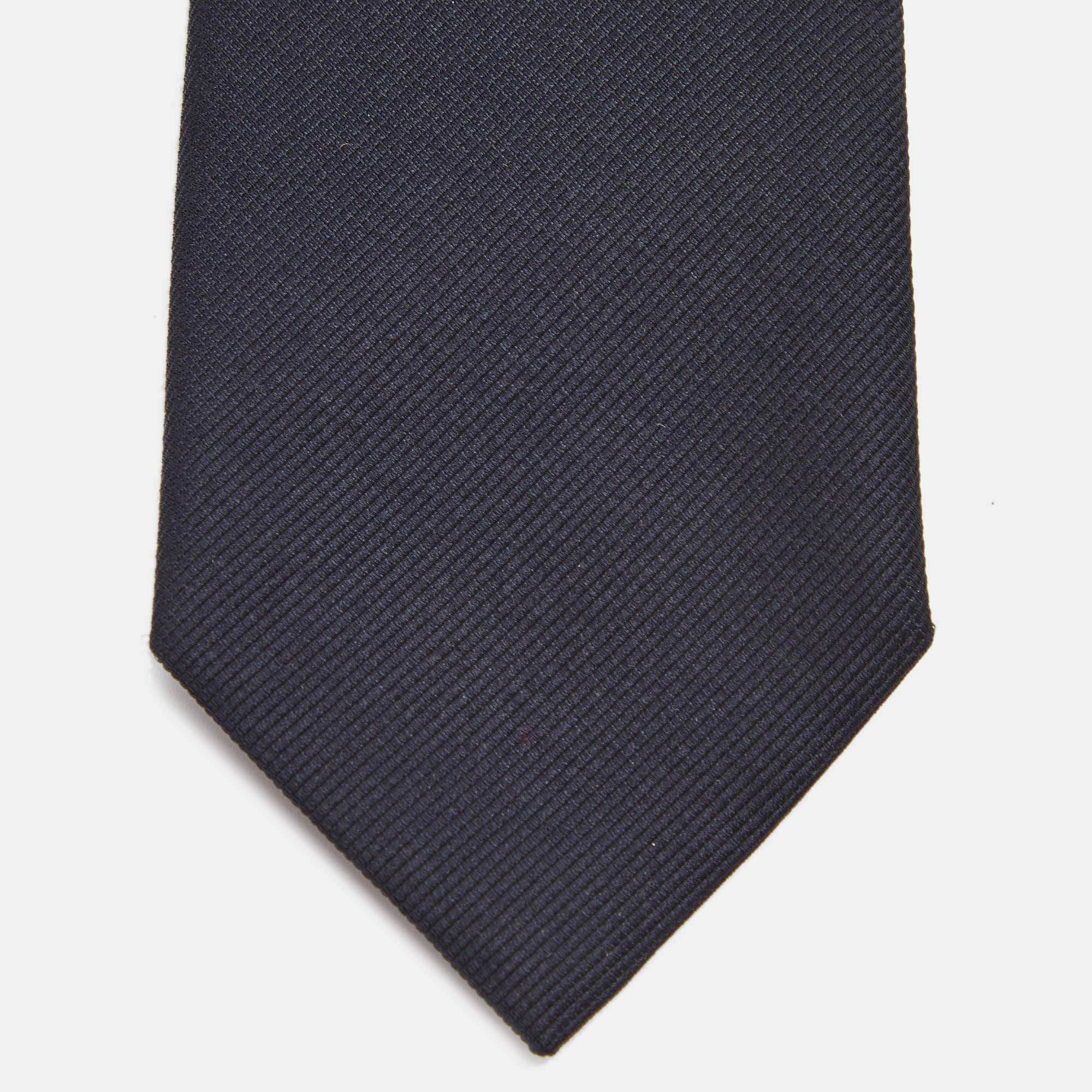 

Dior Midnight Blue Silk Twill Skinny Tie, Navy blue