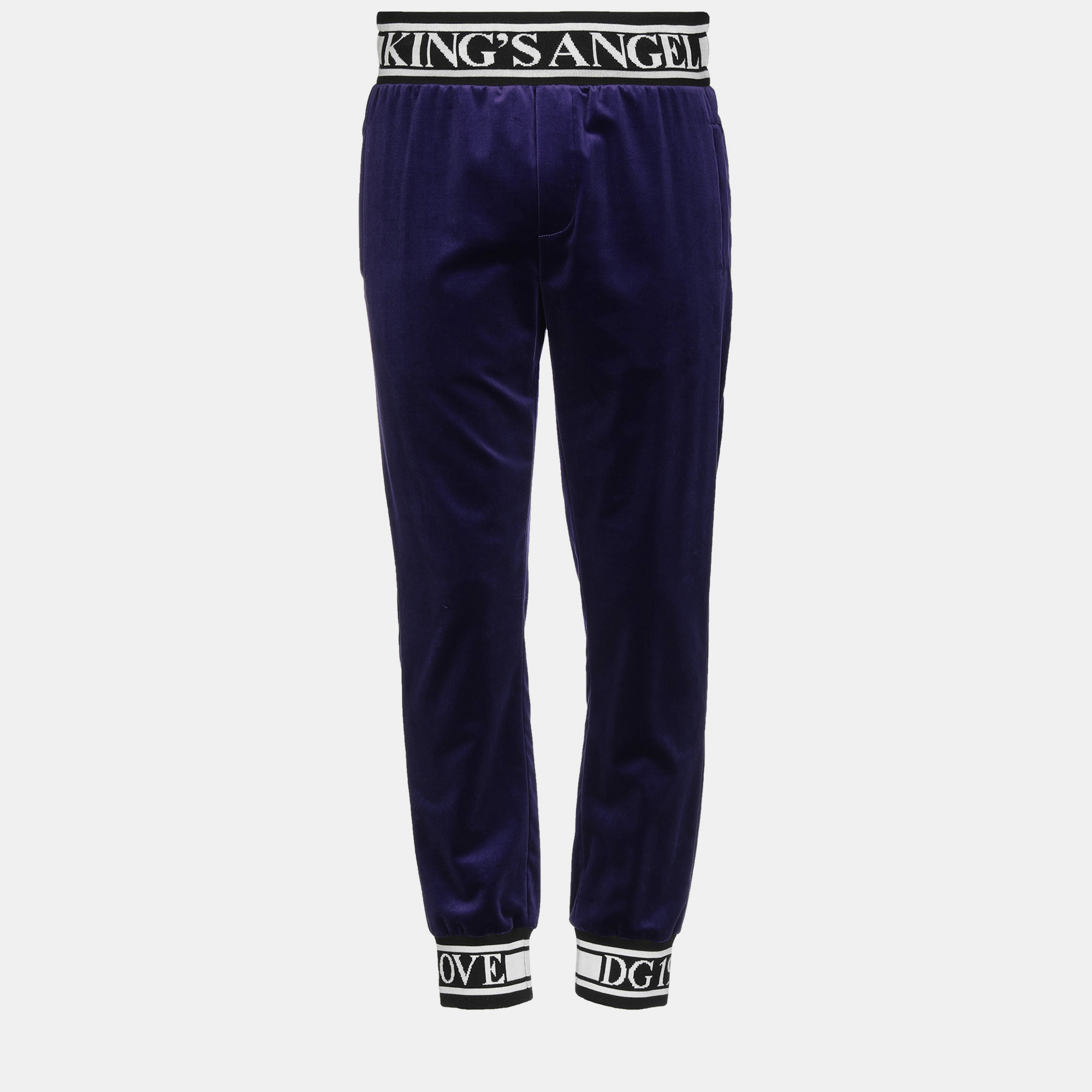 

Dolce & Gabbana Cotton Pants IT 44, Purple