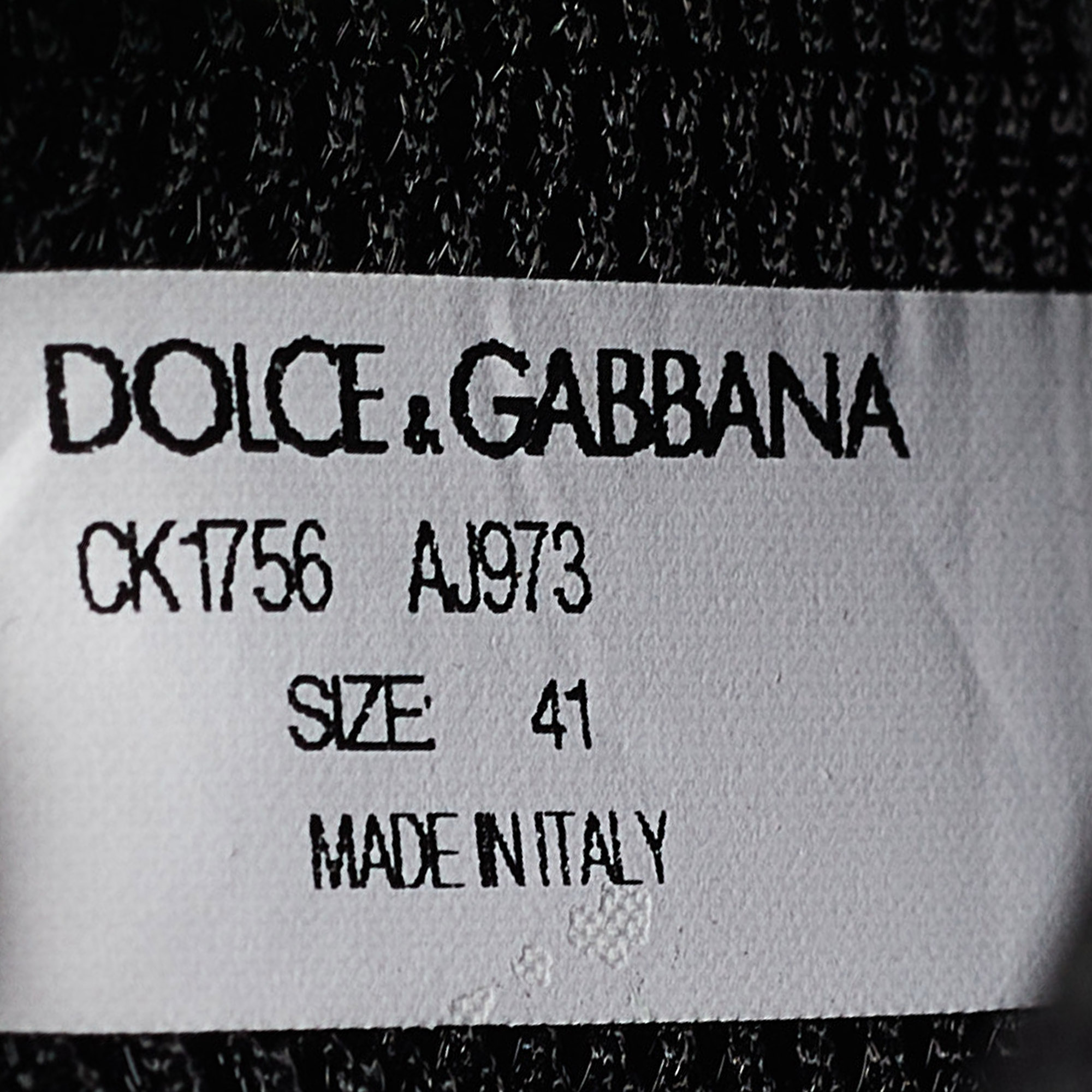 Dolce & Gabbana Multicolor Leather And Neoprene Ns1 Sneakers Size 41