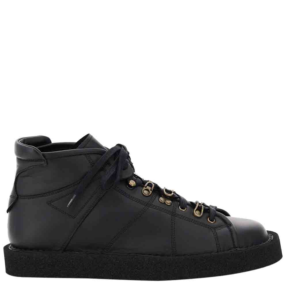 Dolce & Gabbana Black Modigliani Lace-Up Shoes Size IT 44