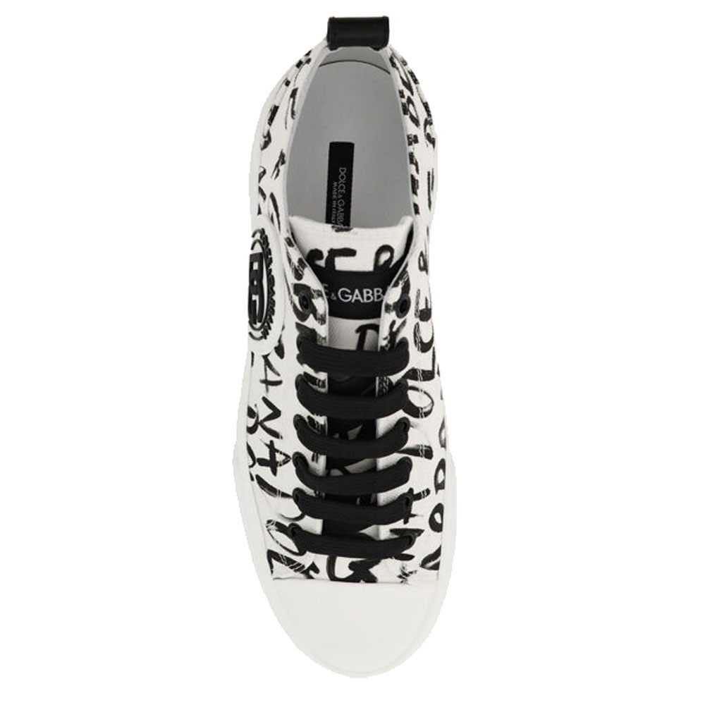 Dolce & Gabbana White/Black Calfskin nappa Portofino Light Sneakers Size IT
Dolce & Gabbana White/Black Calfskin nappa Portofino Light Sneakers Size IT