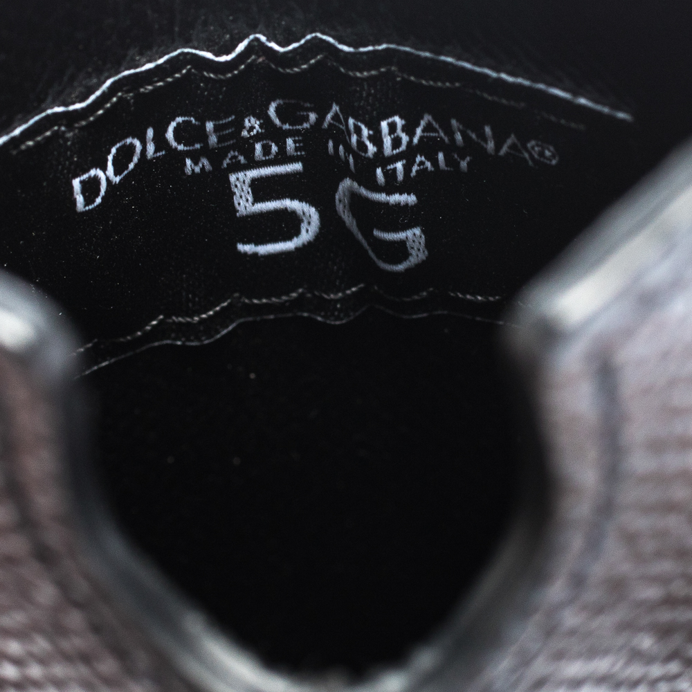 Dolce & Gabbana Dark Blue Leather IPhone 5 Case