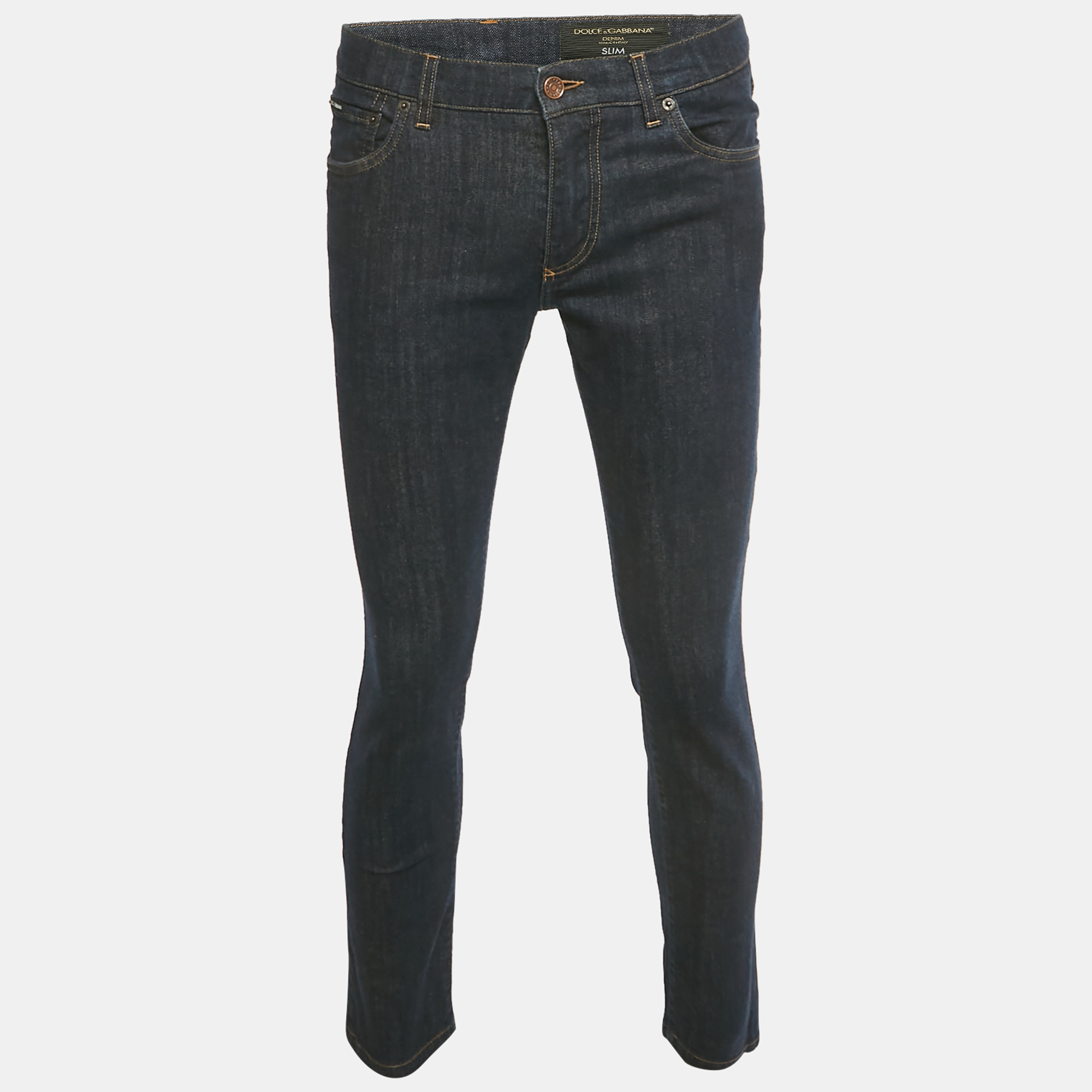 Dolce & Gabbana Blue Denim Slim Fit Jeans M/Waist 32"
Dolce & Gabbana Blue Denim Slim Fit Jeans M/Waist 32"