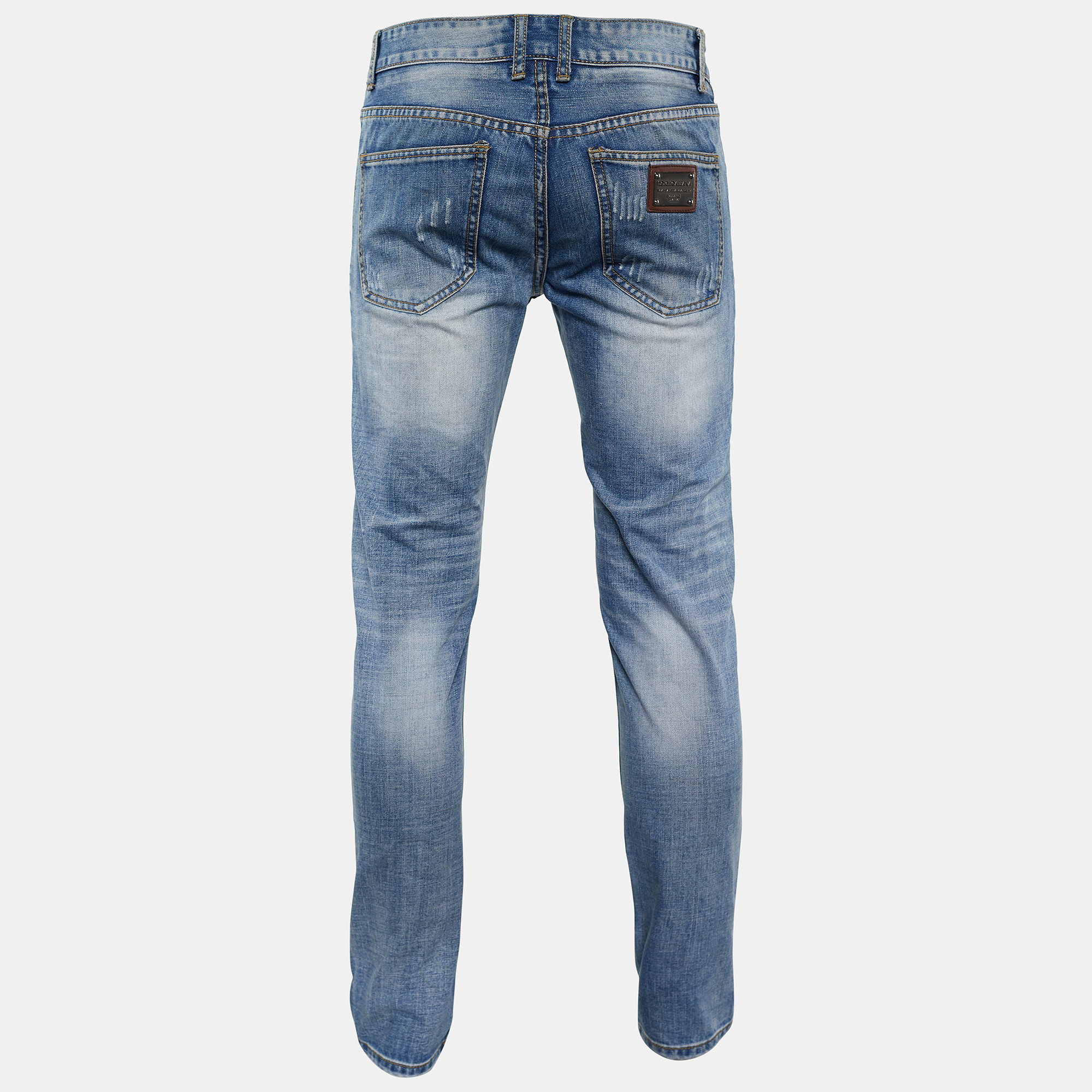 

Dolce & Gabbana 14 Class Blue Washed Denim Regular Fit Jeans /Waist 33