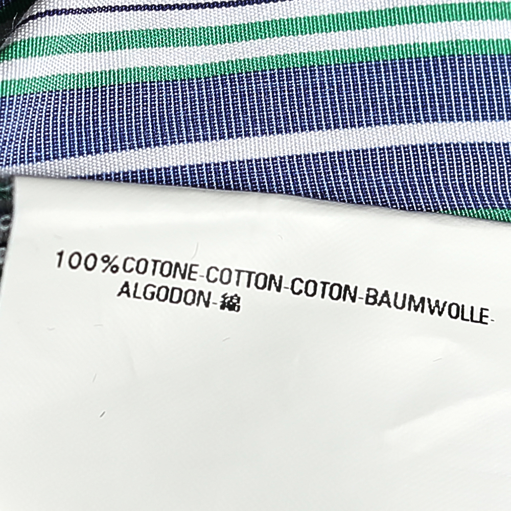 Dsquared2 Blue Striped Cotton Contrast Collar Button Front Shirt XXL