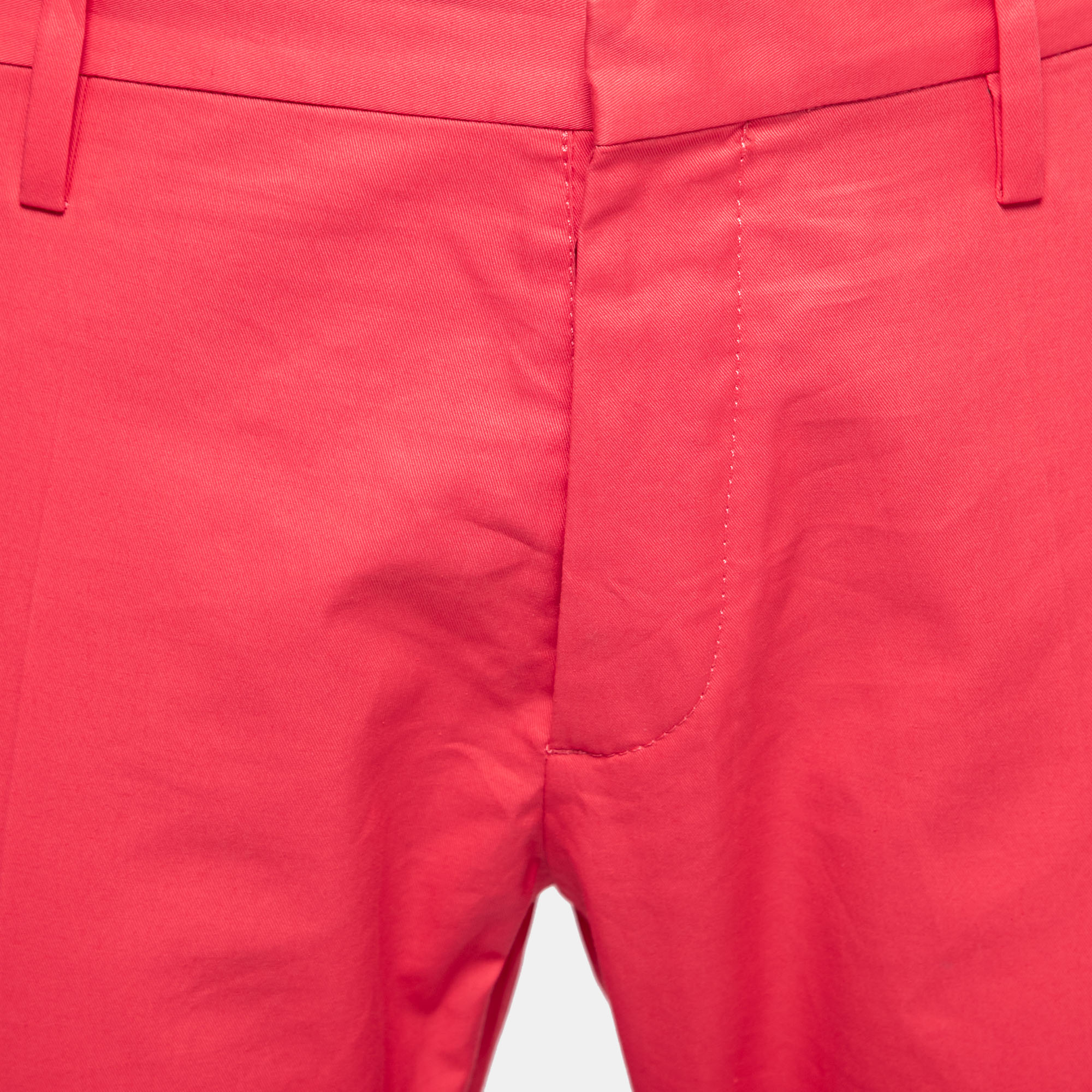 Dsquared2 Coral Pink Cotton Trousers M