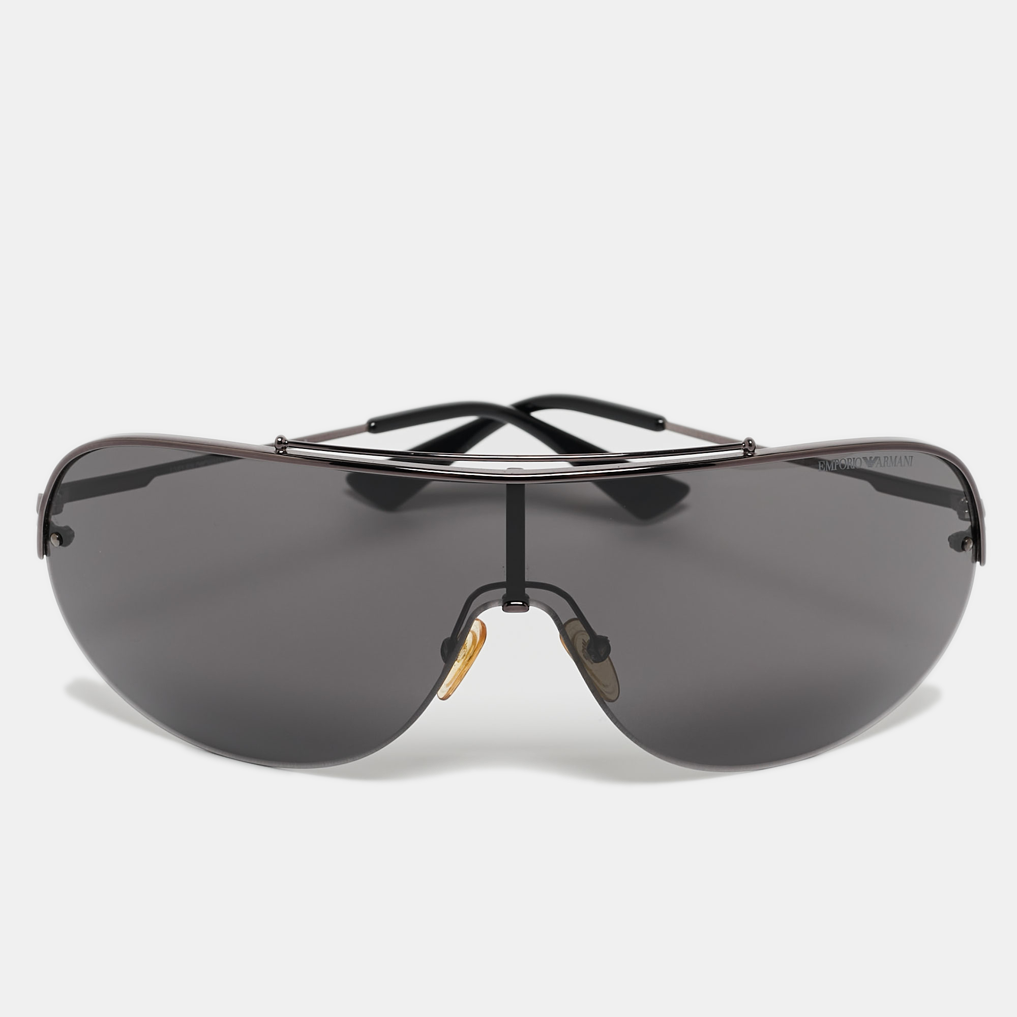 Emporio Armani Black EA9717/S Shield Sunglasses
