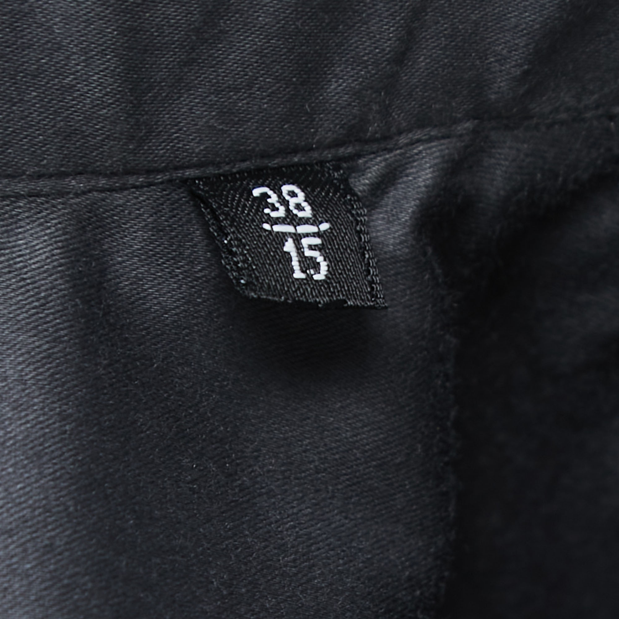 Emporio Armani Grey Cotton Button Front Long Sleeve Shirt S