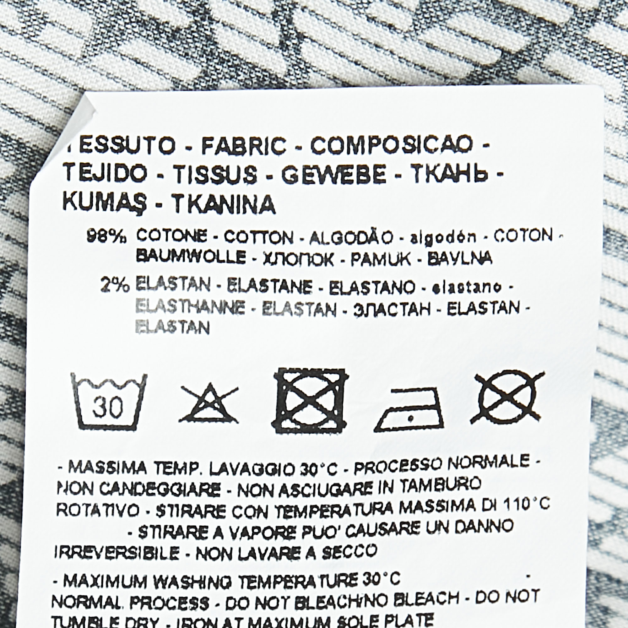 Emporio Armani Black Logo Printed Cotton Long Sleeve Shirt 2XL