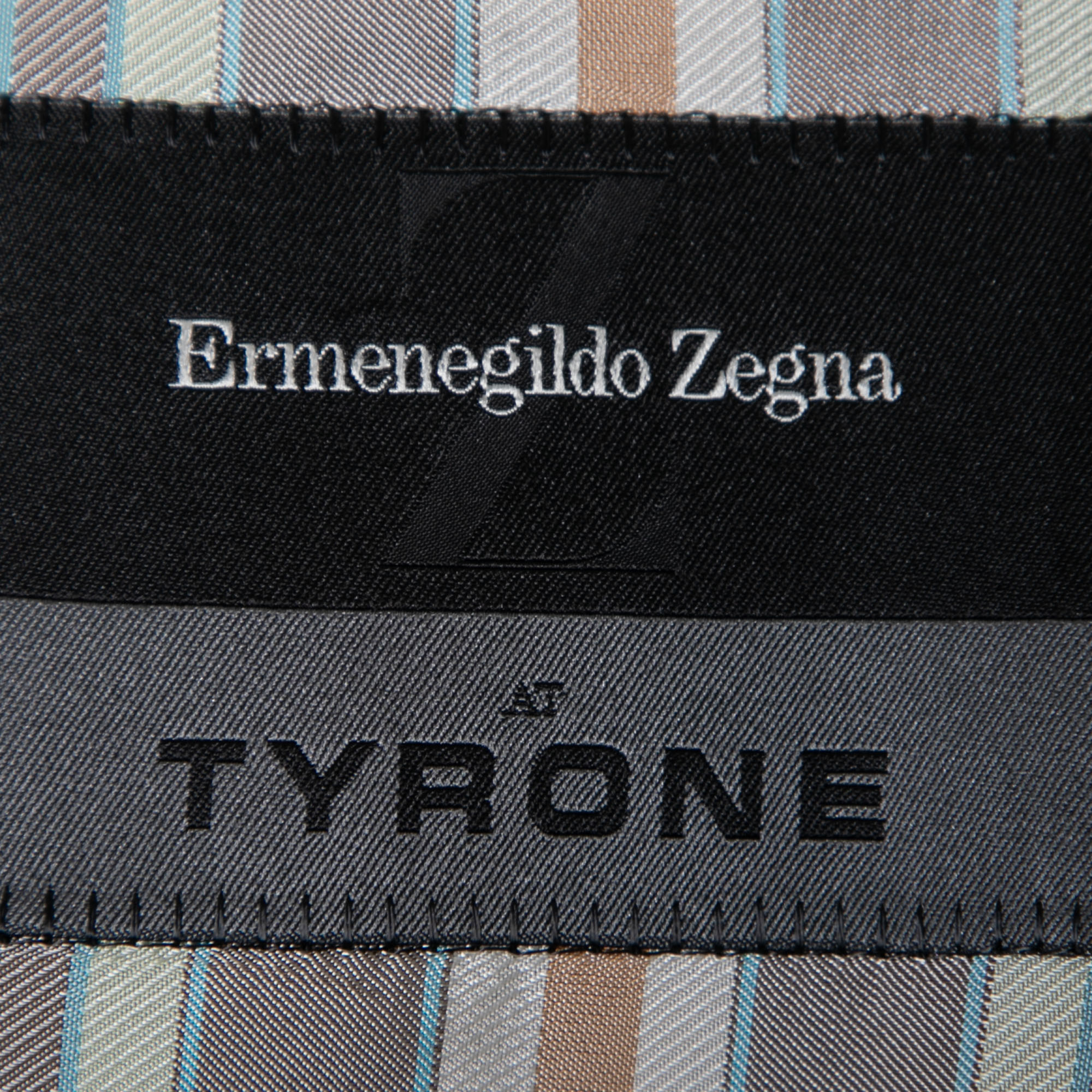 Ermenegildo Zegna Brown Linen Single Breasted Blazer XL