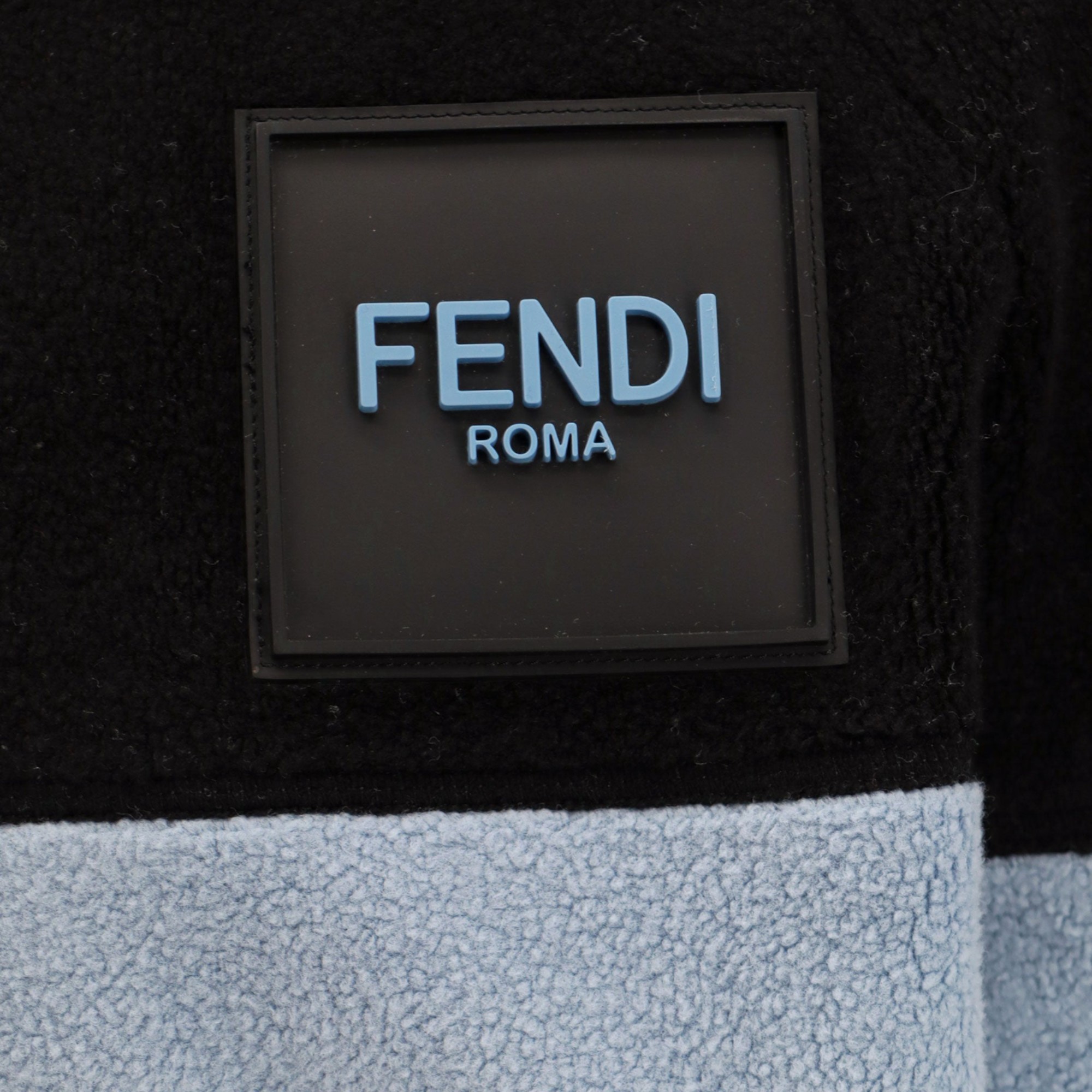 Fendi Blue  Fleece Sweatshirt S