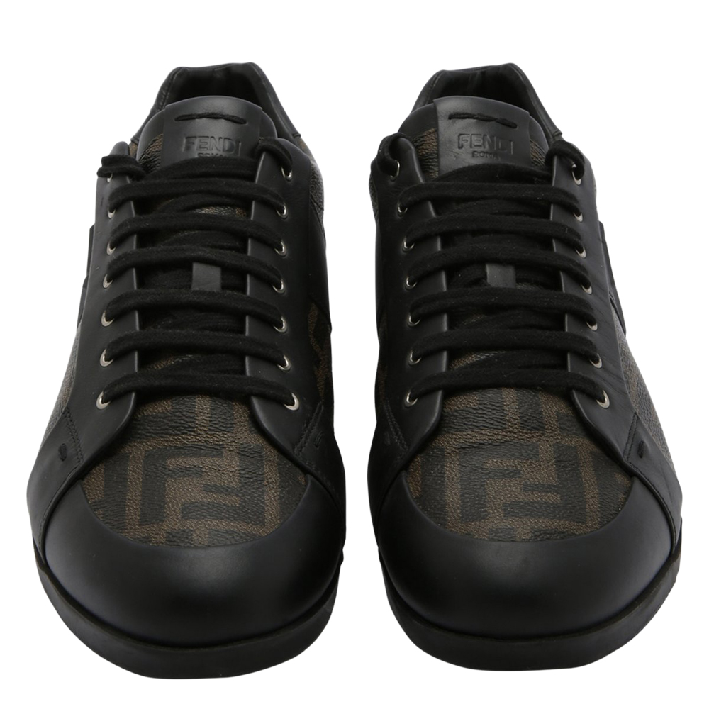 Fendi Brown/Black Zucca Logo Sneakers Size EU
Fendi Brown/Black Zucca Logo Sneakers Size EU