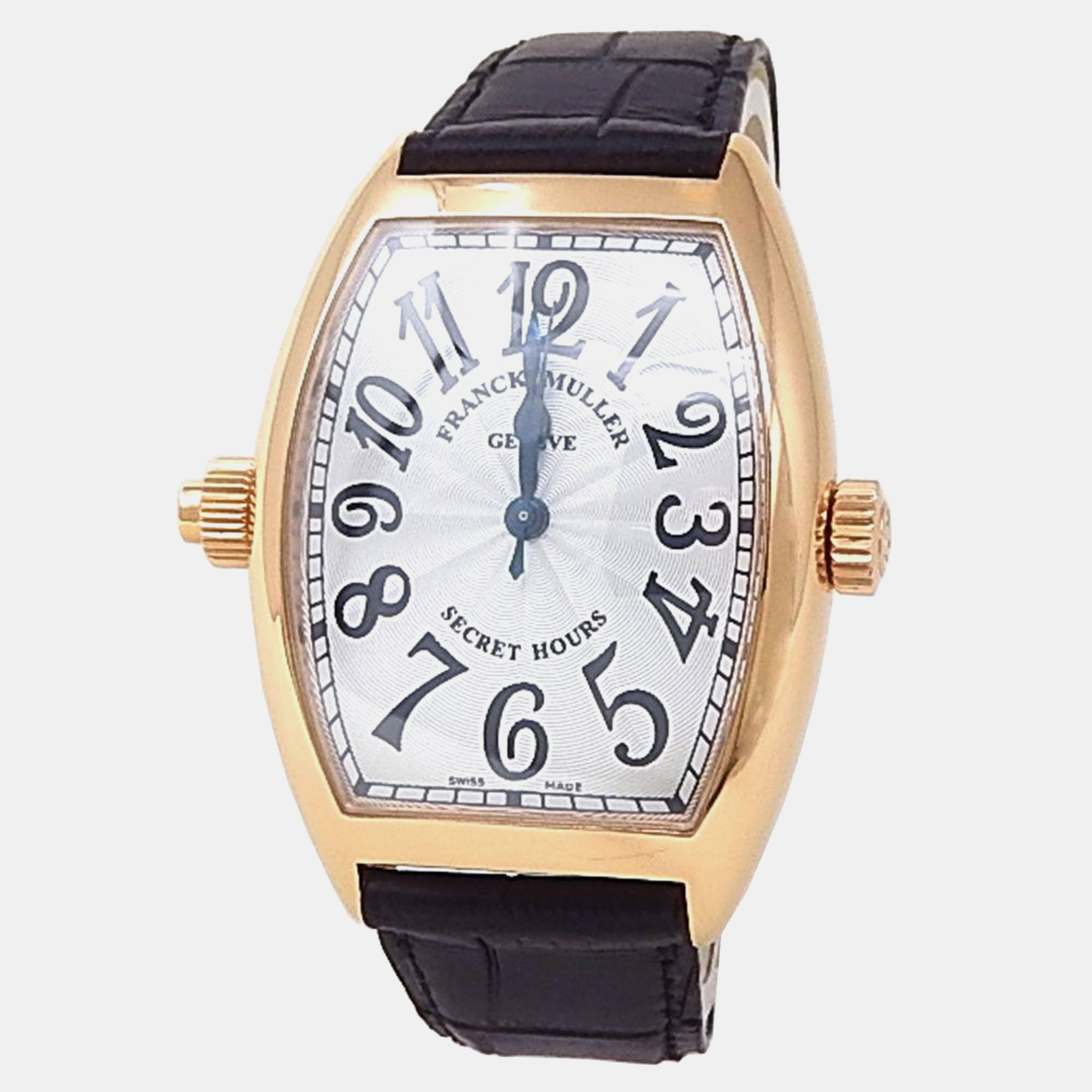 Franck Muller Cintree Curvex 7880 SE H I Automatic Silver 18k Rose Gold Men's Wristwatch 36 mm
Franck Muller Cintree Curvex 7880 SE H I Automatic Silver 18k Rose Gold Men's Wristwatch 36 mm