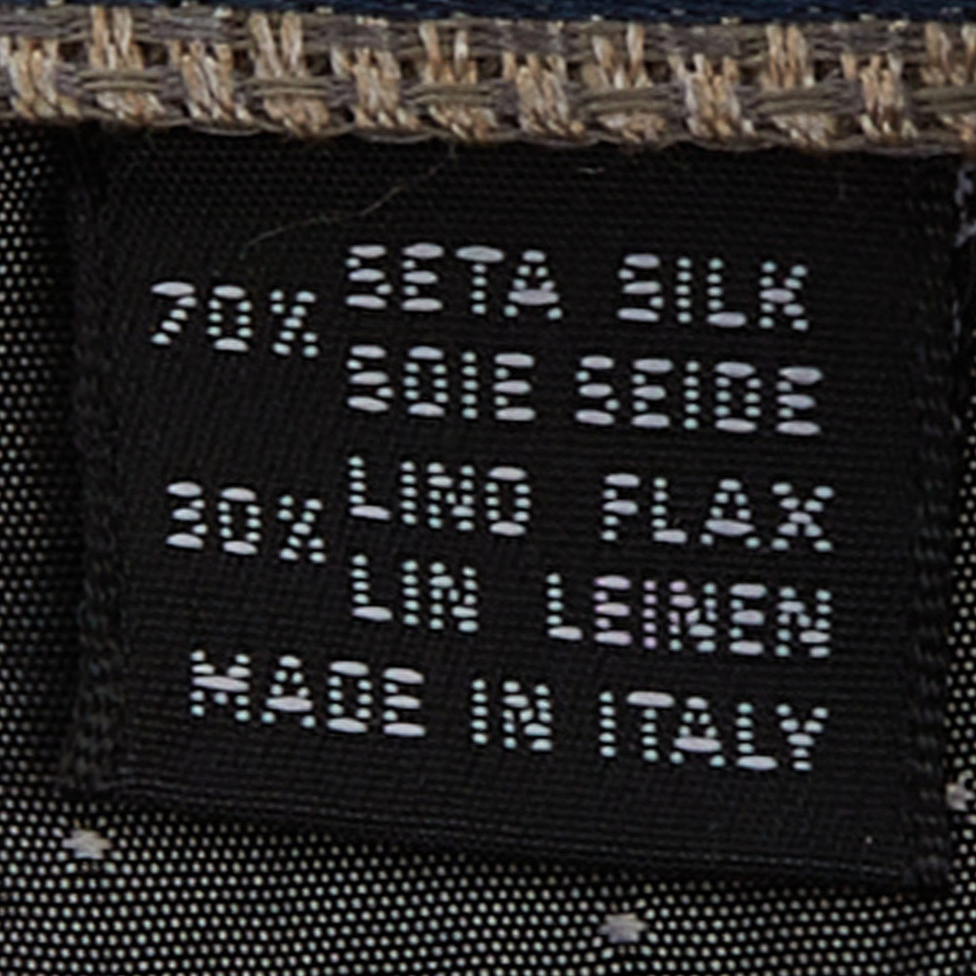 Gianfranco Ferre Beige Striped Linen Silk Tie