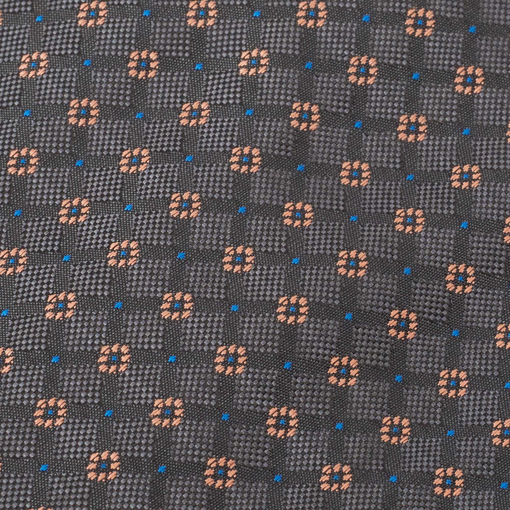 Giorgio Armani Cravatte Patterned Silk Traditional Tie