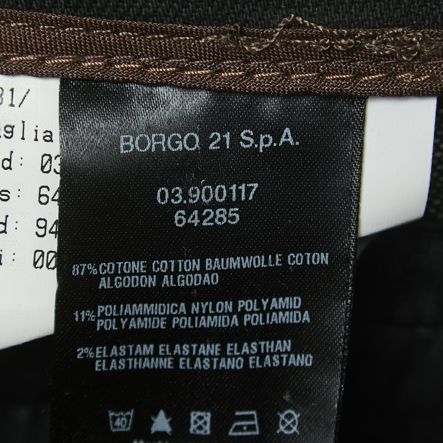 Giorgio Armani Black Denim Straight Fit Jeans 3XL Waist 38