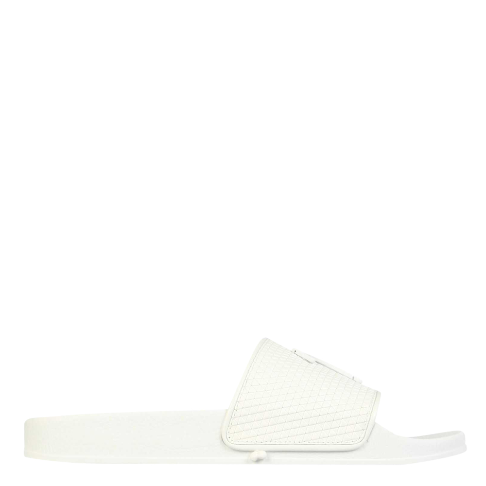 Giuseppe Zanotti White Brett Slide Sandals Size IT 44