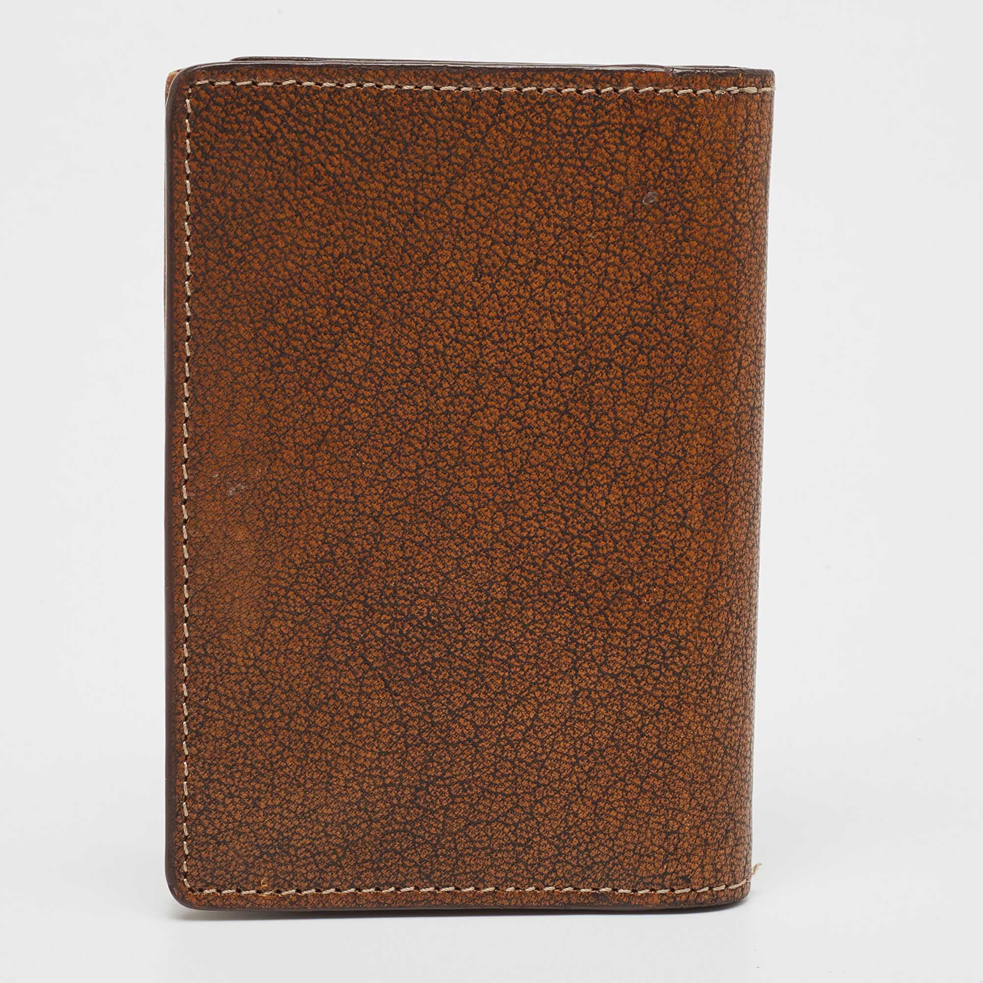 Givenchy Tan Leather Bifold Wallet