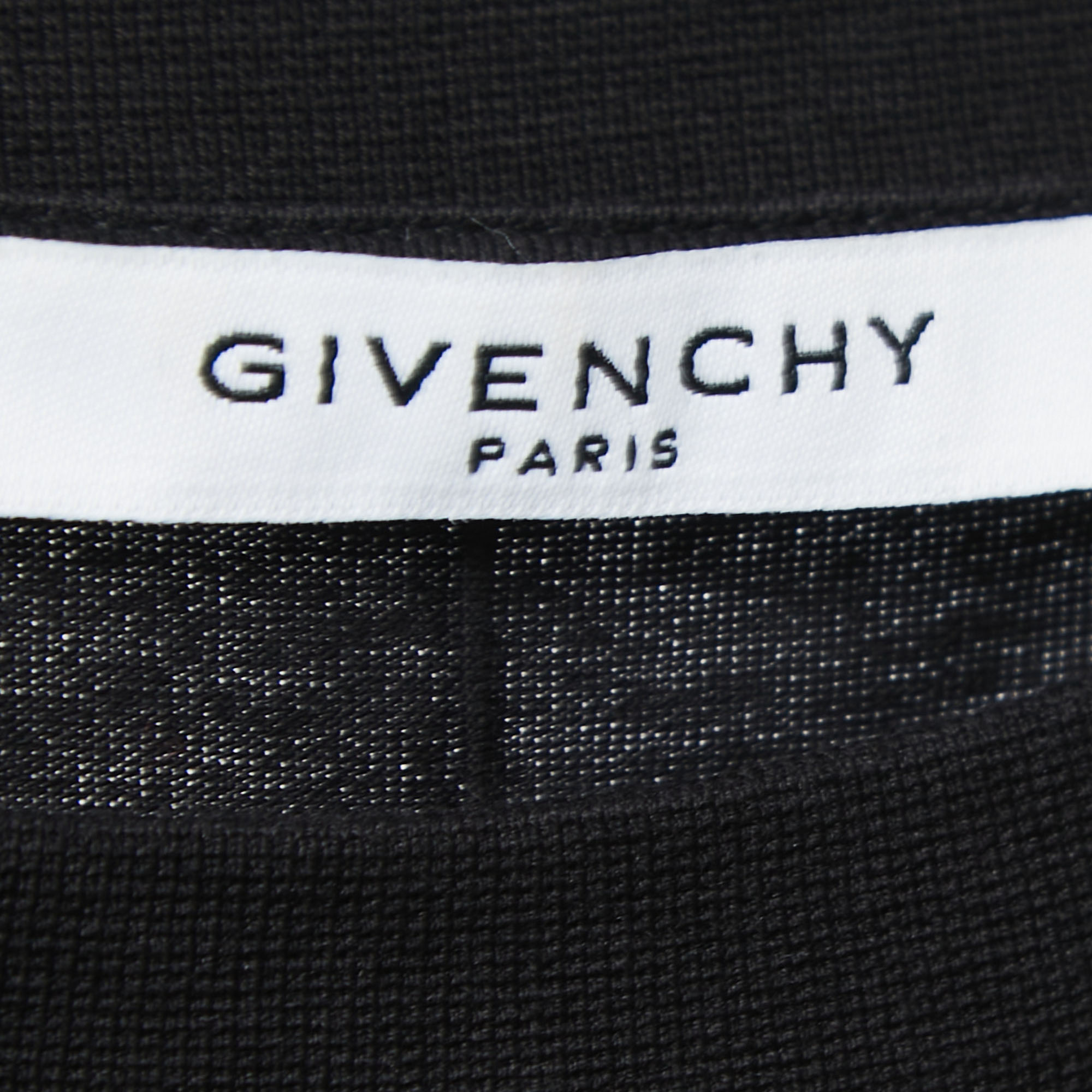 Givenchy Black Cotton Baby's Breath Madonna Printed T-Shirt S