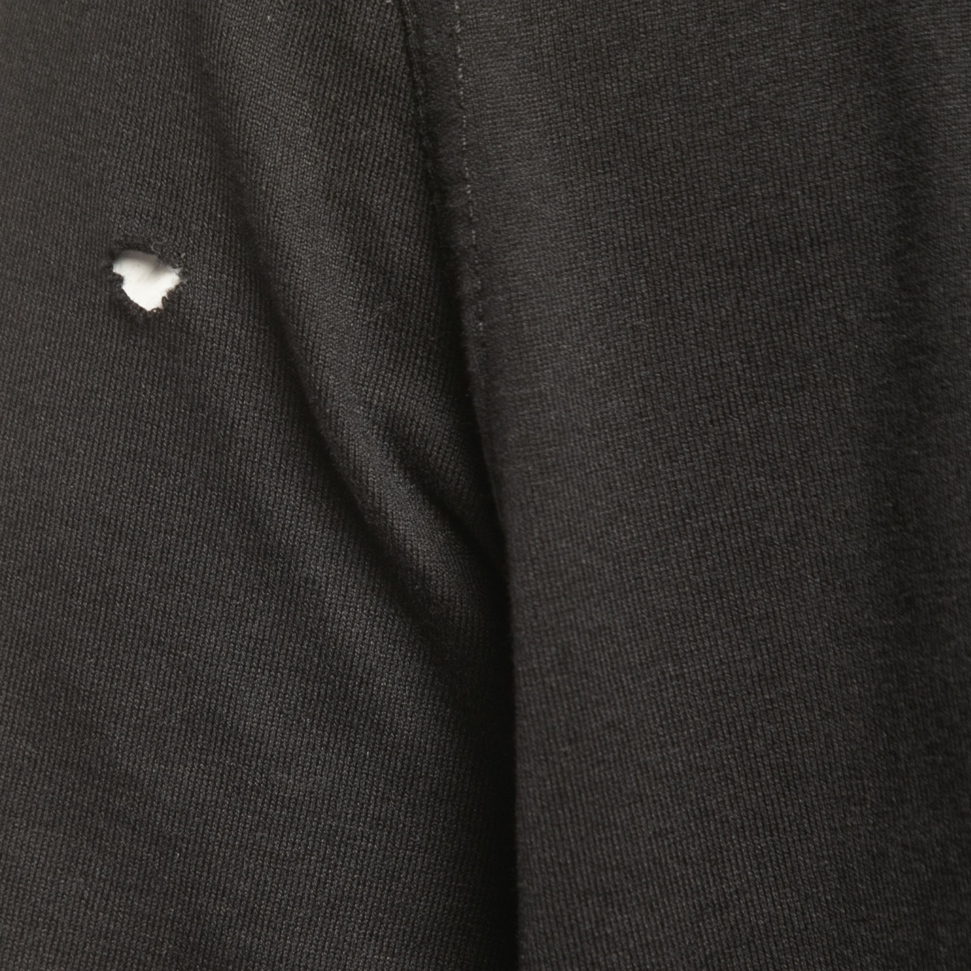 Givenchy Black Logo Print Cotton Crew Neck Half Sleeve T-Shirt S