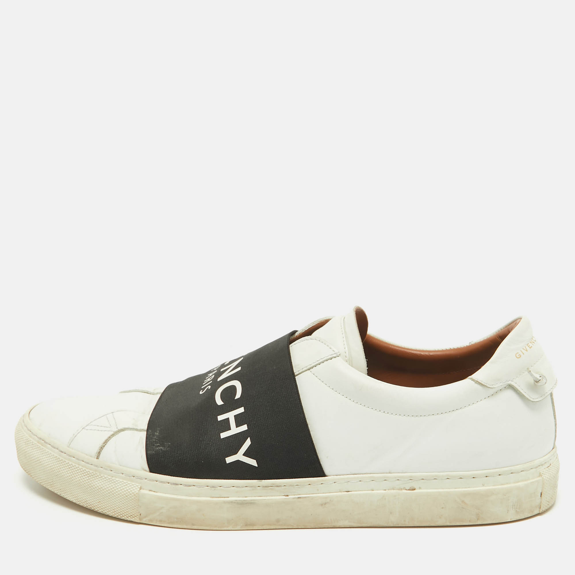 Givenchy Black/White Leather Urban Street Logo Slip On Sneakers Size
Givenchy Black/White Leather Urban Street Logo Slip On Sneakers Size