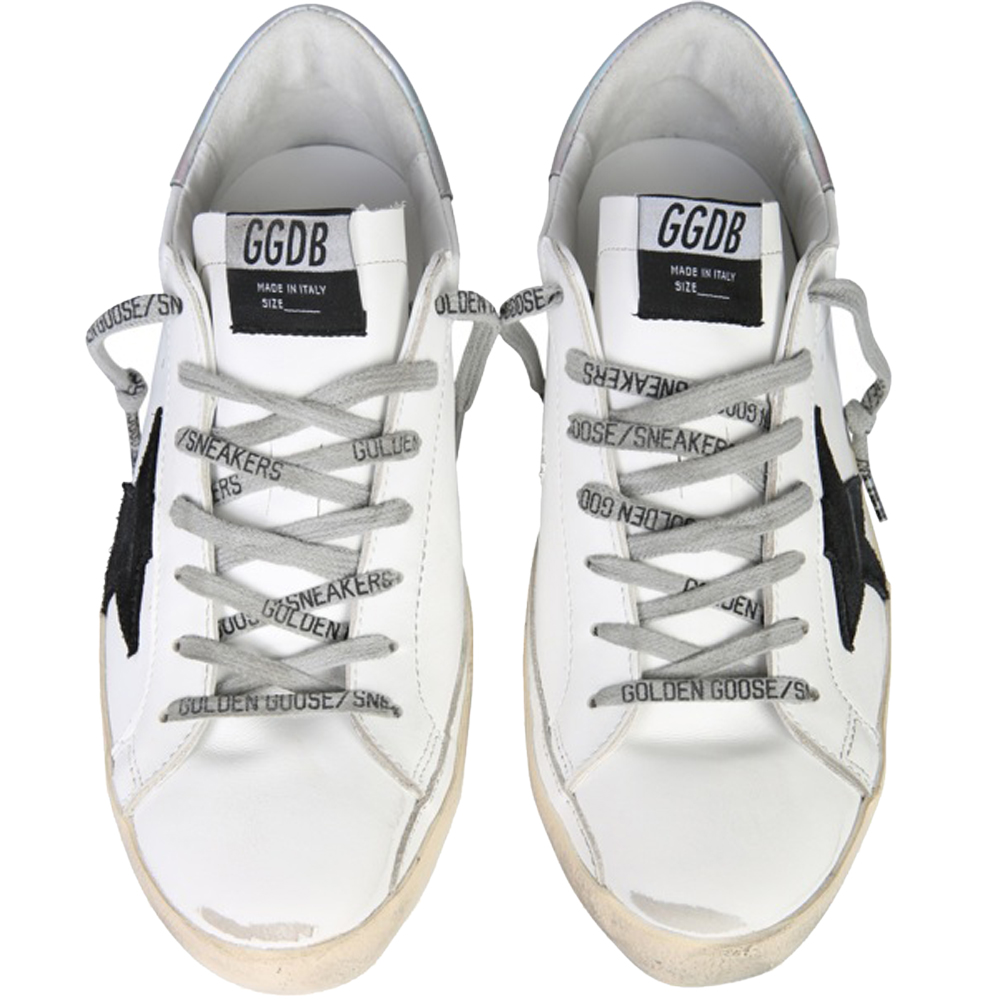 Golden Goose White/Blue/Silver Superstar low-top sneakers Size EU, Multicolor
Golden Goose White/Blue/Silver Superstar low-top sneakers Size EU, Multicolor