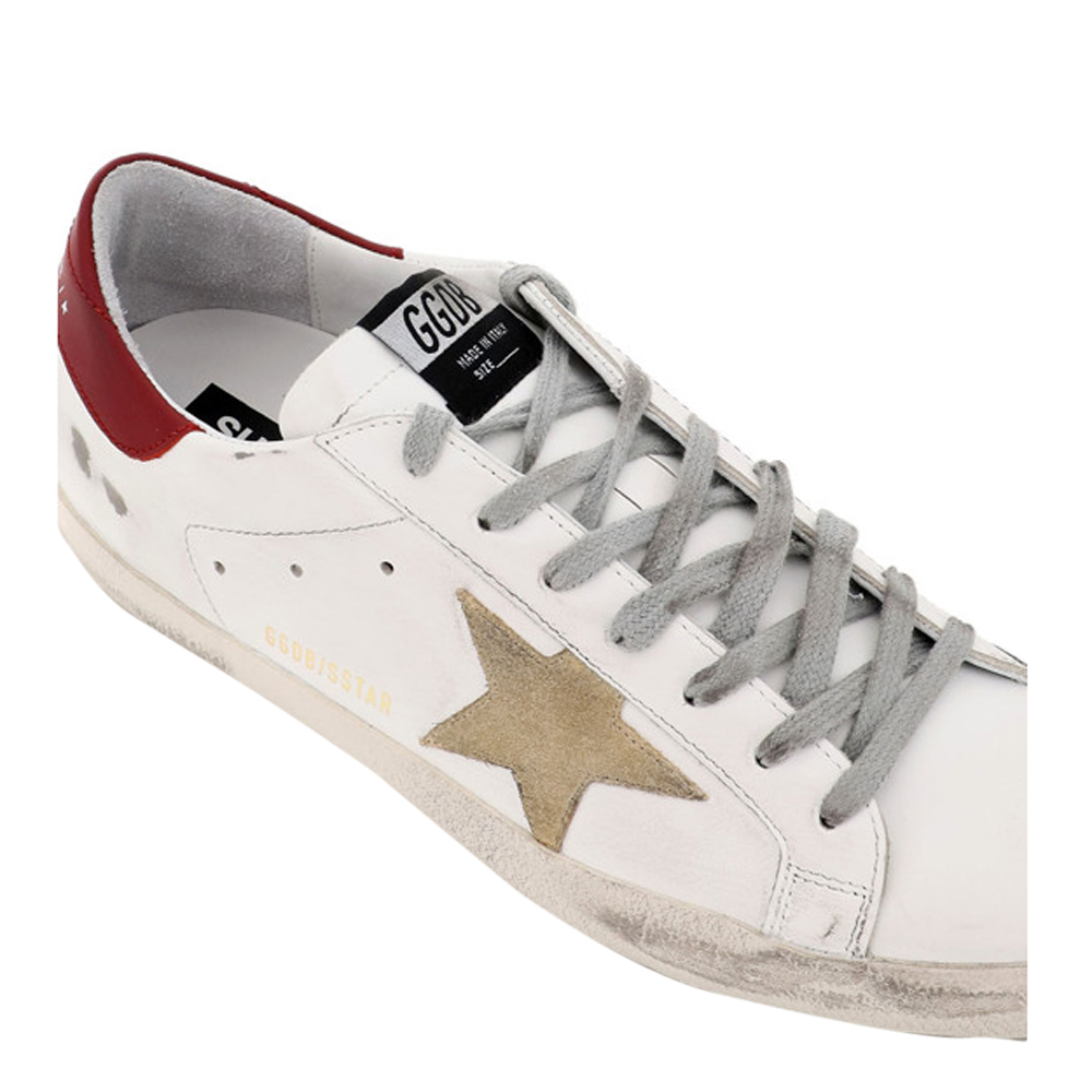 Golden Goose White Cappuccino Bordeaux Superstar Sneakers Size EU, Multicolor
Golden Goose White Cappuccino Bordeaux Superstar Sneakers Size EU, Multicolor