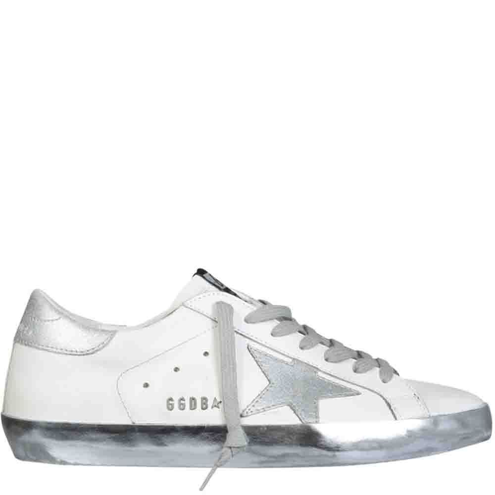 Golden Goose White Super-Star Sneakers Size IT 40