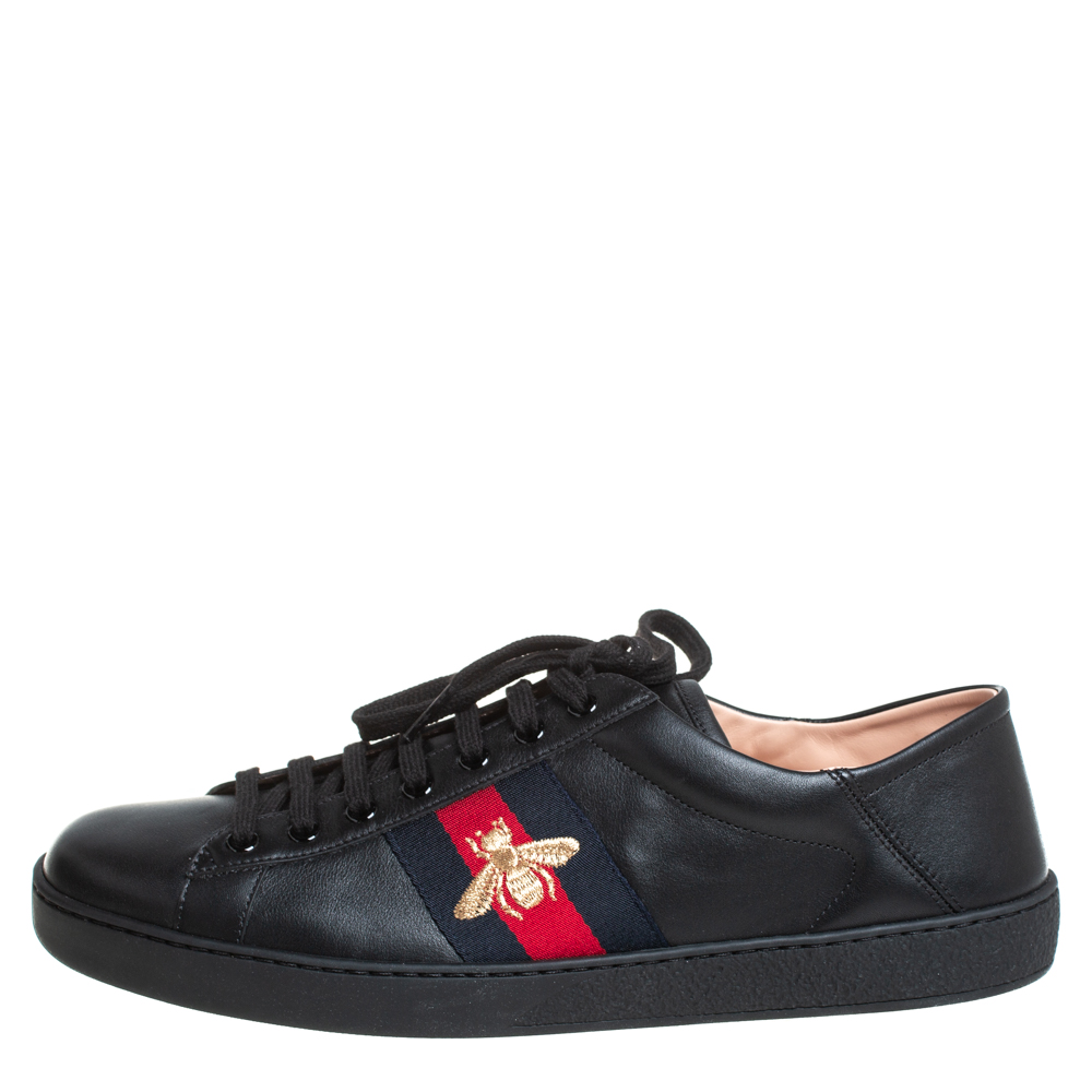 Gucci Black Leather Ace Sneakers Size
Gucci Black Leather Ace Sneakers Size