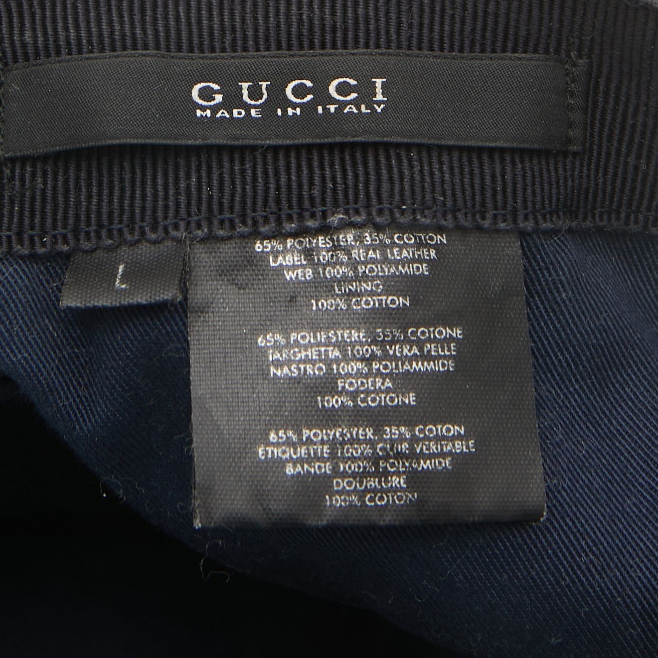 Gucci Brown GG Canvas Baseball Cap