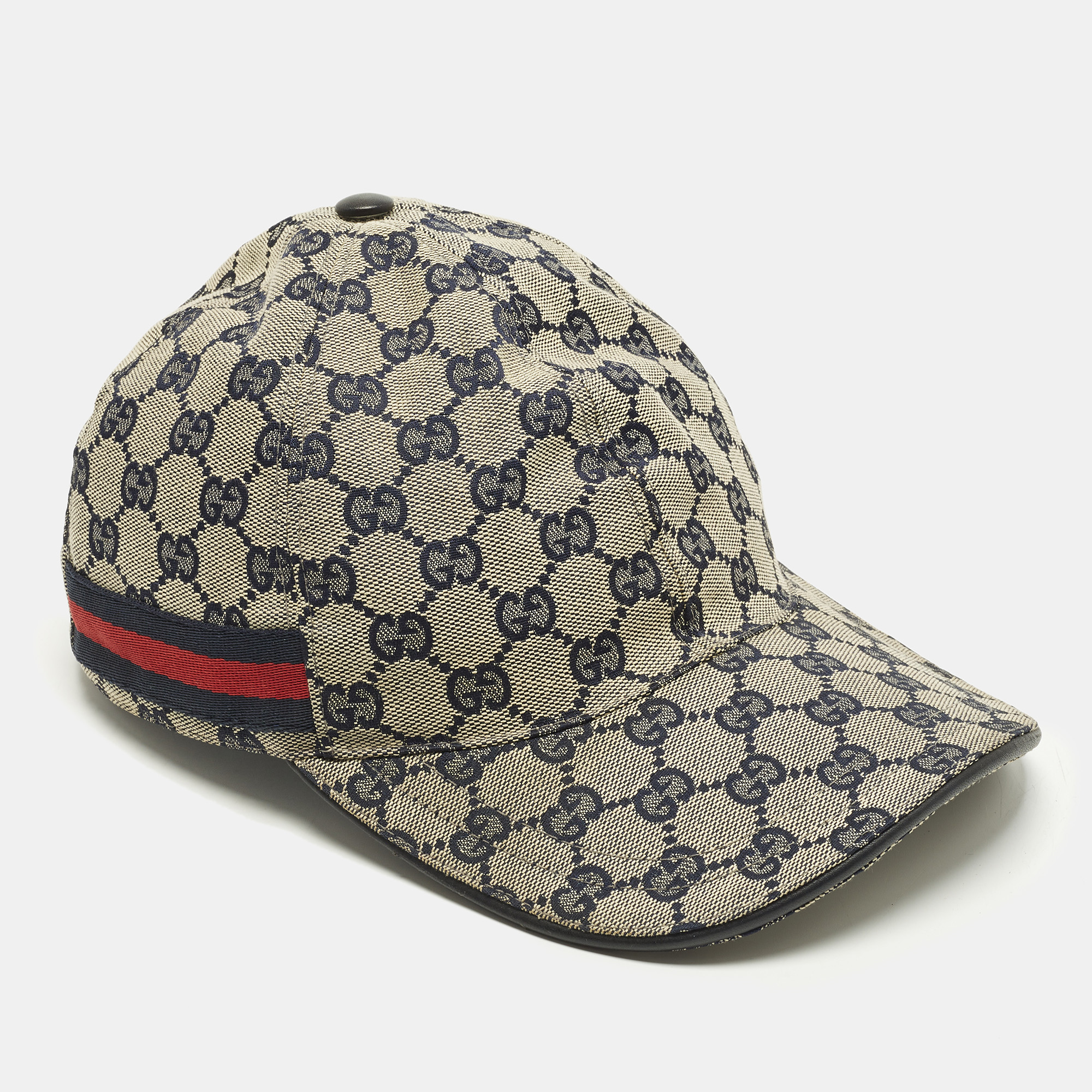 Gucci Beige/Blue GG Canvas Baseball Cap
Gucci Beige/Blue GG Canvas Baseball Cap