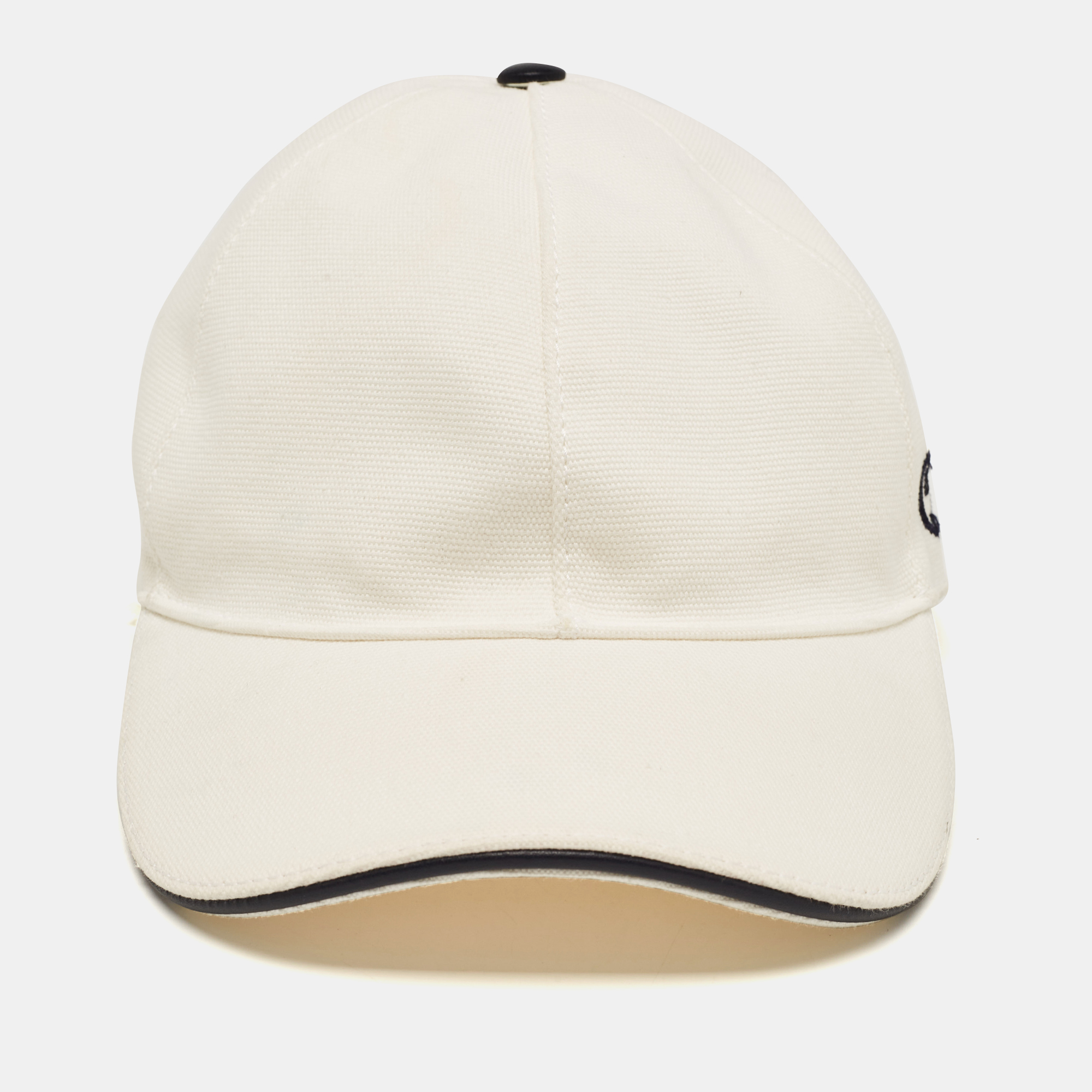 Gucci White GG Embroidered Cotton Baseball Cap Size
Gucci White GG Embroidered Cotton Baseball Cap Size