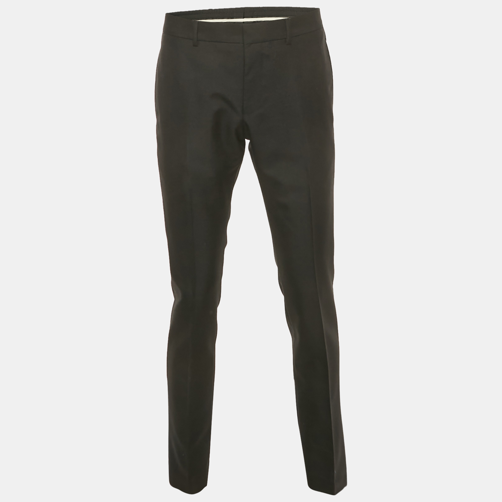 Wool Regular Trousers L - Gucci - Modalova