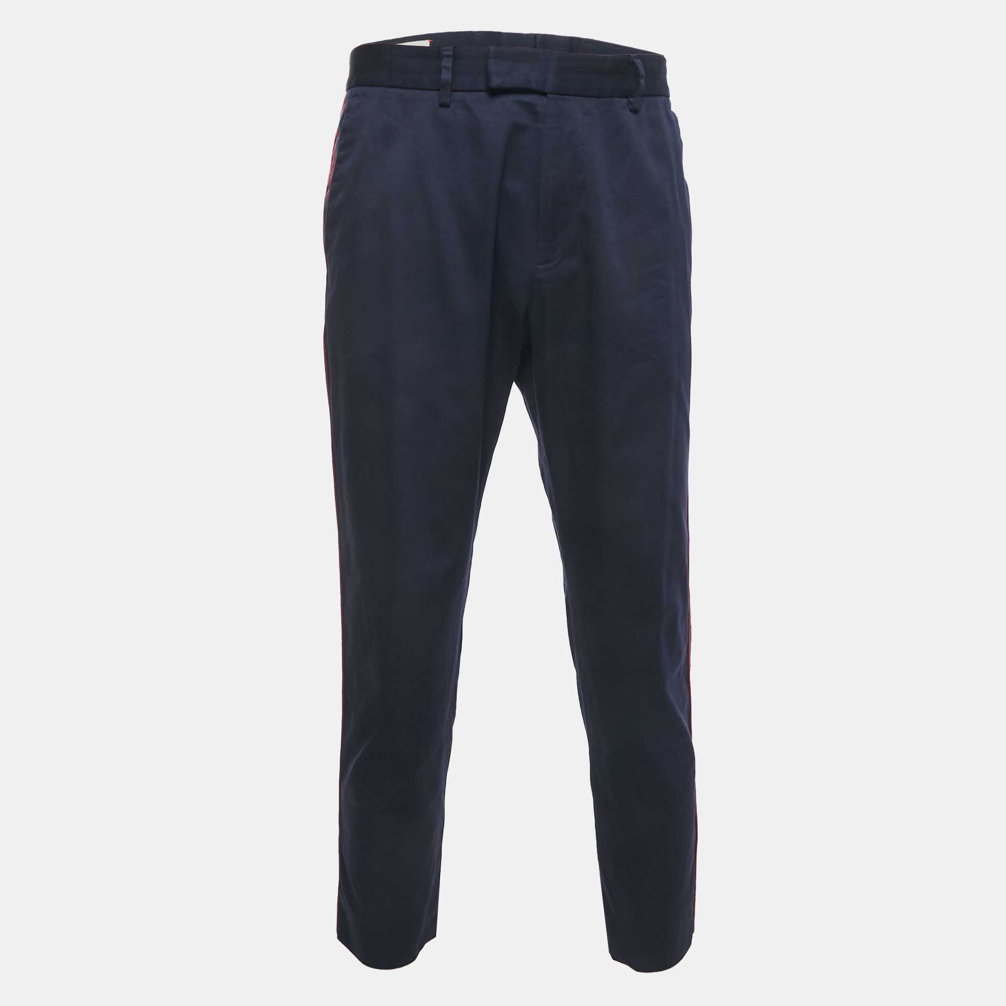 Gabardine Web Side Trim Trouser XL - Gucci - Modalova