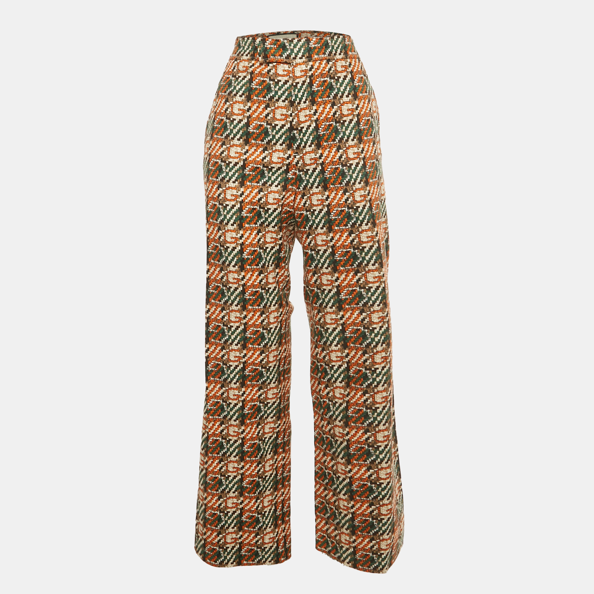 Gucci Multicolor Patterned Cotton Trousers M
Gucci Multicolor Patterned Cotton Trousers M