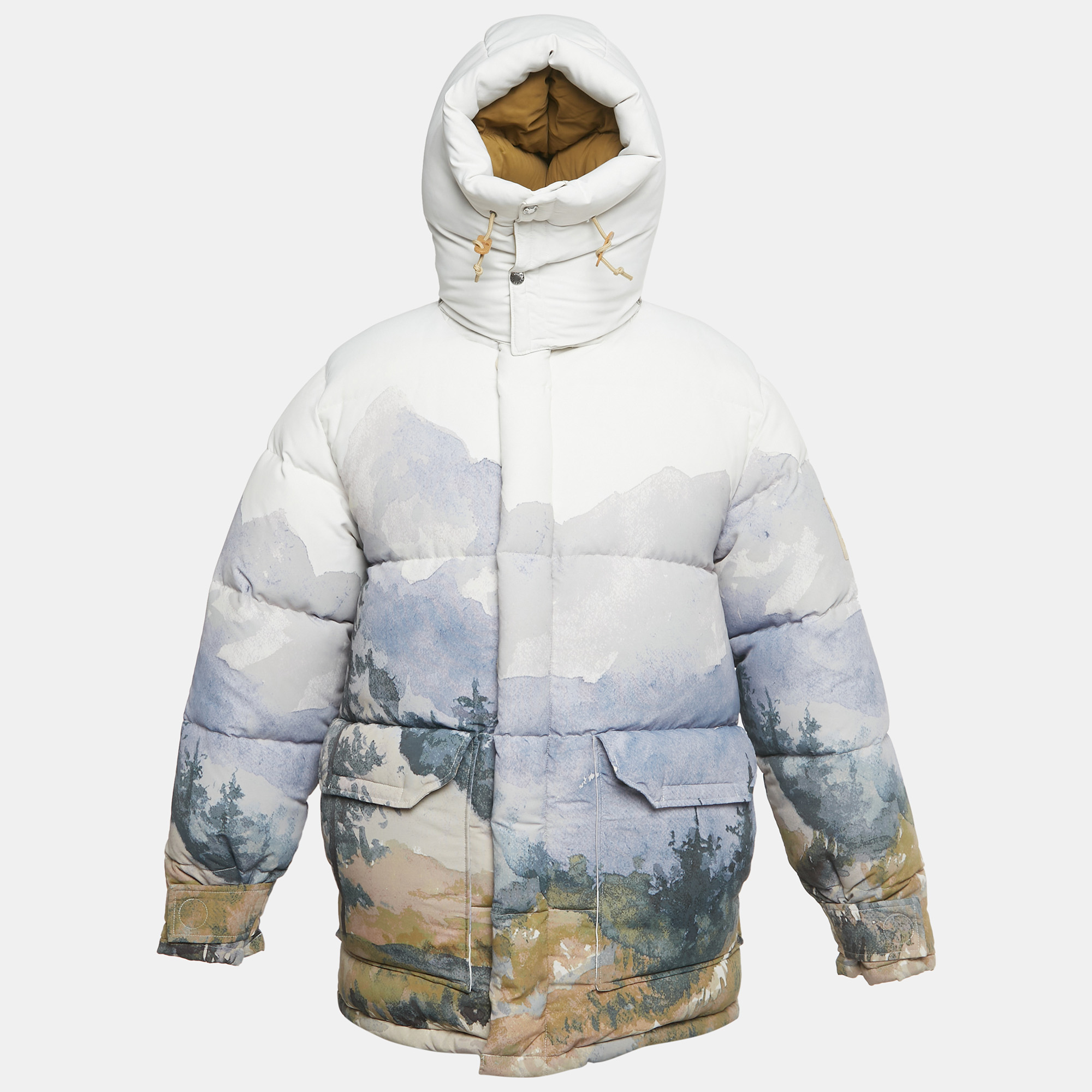 Gucci X The North Face Brown Brown Printed Down Skii Jacket M
Gucci X The North Face Brown Brown Printed Down Skii Jacket M