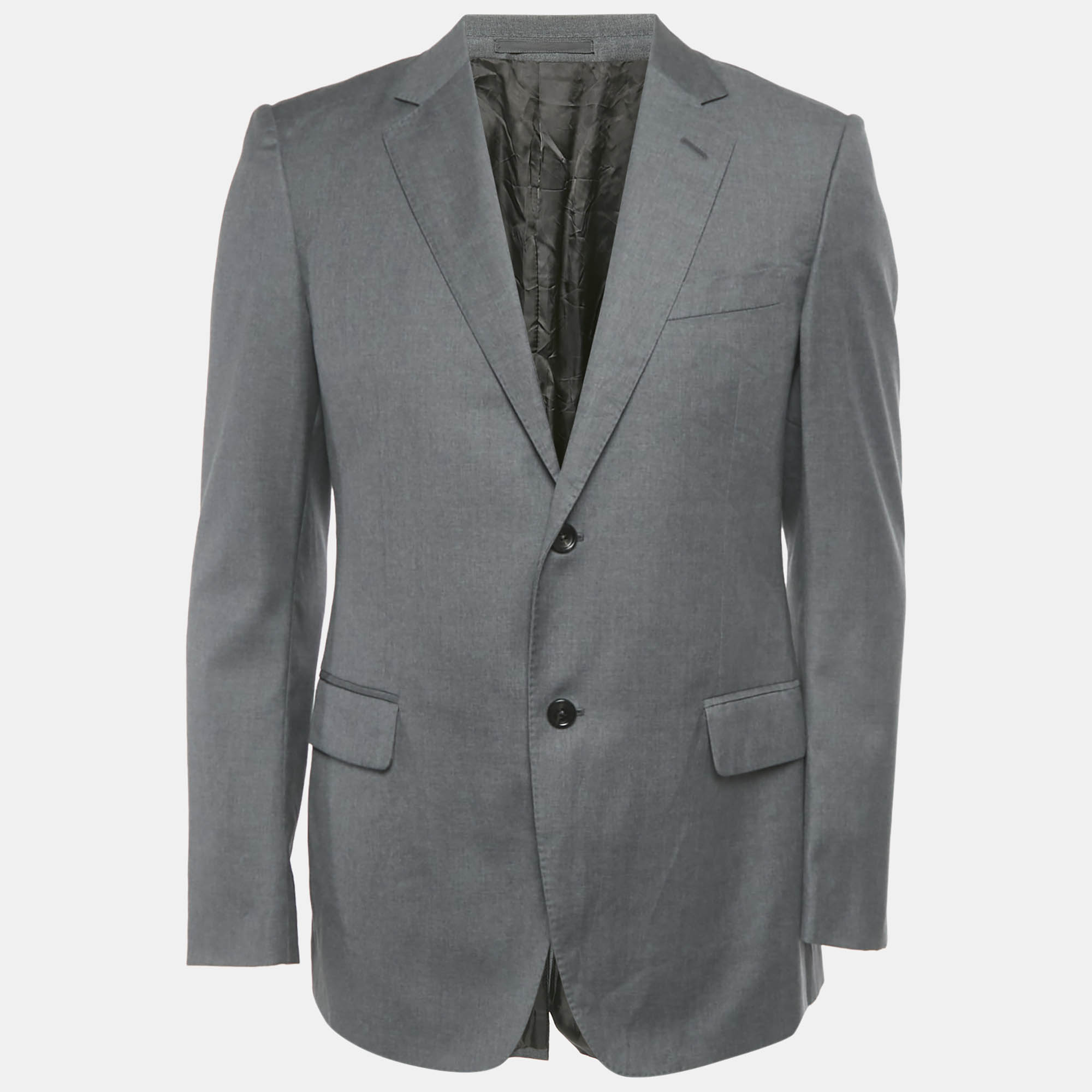 Gucci Grey Wool Regular Fit Blazer L
Gucci Grey Wool Regular Fit Blazer L
