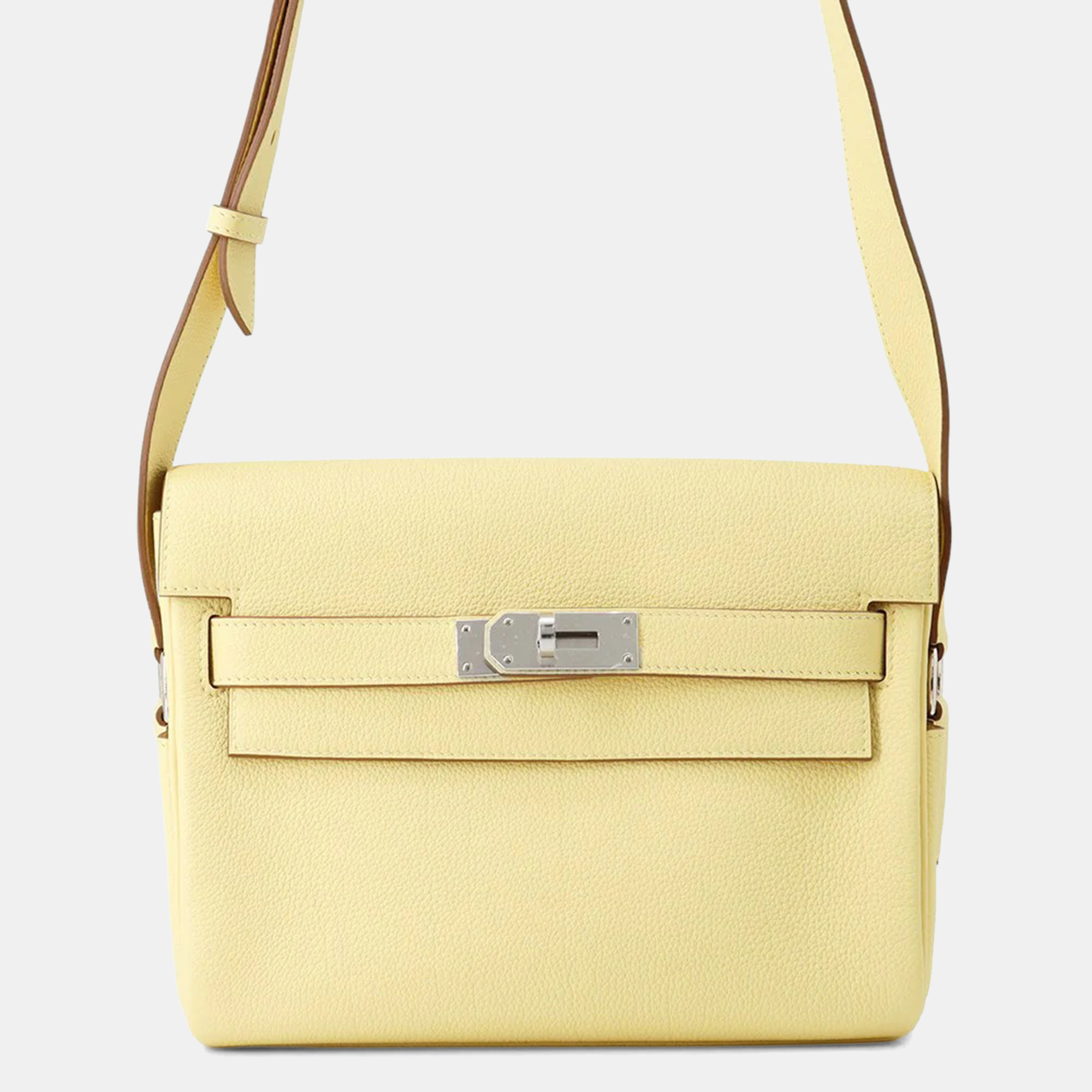Hermes Kelly Messenger Jaune Poussin Togo Leather Size Pm, Yellow
Hermes Kelly Messenger Jaune Poussin Togo Leather Size Pm, Yellow