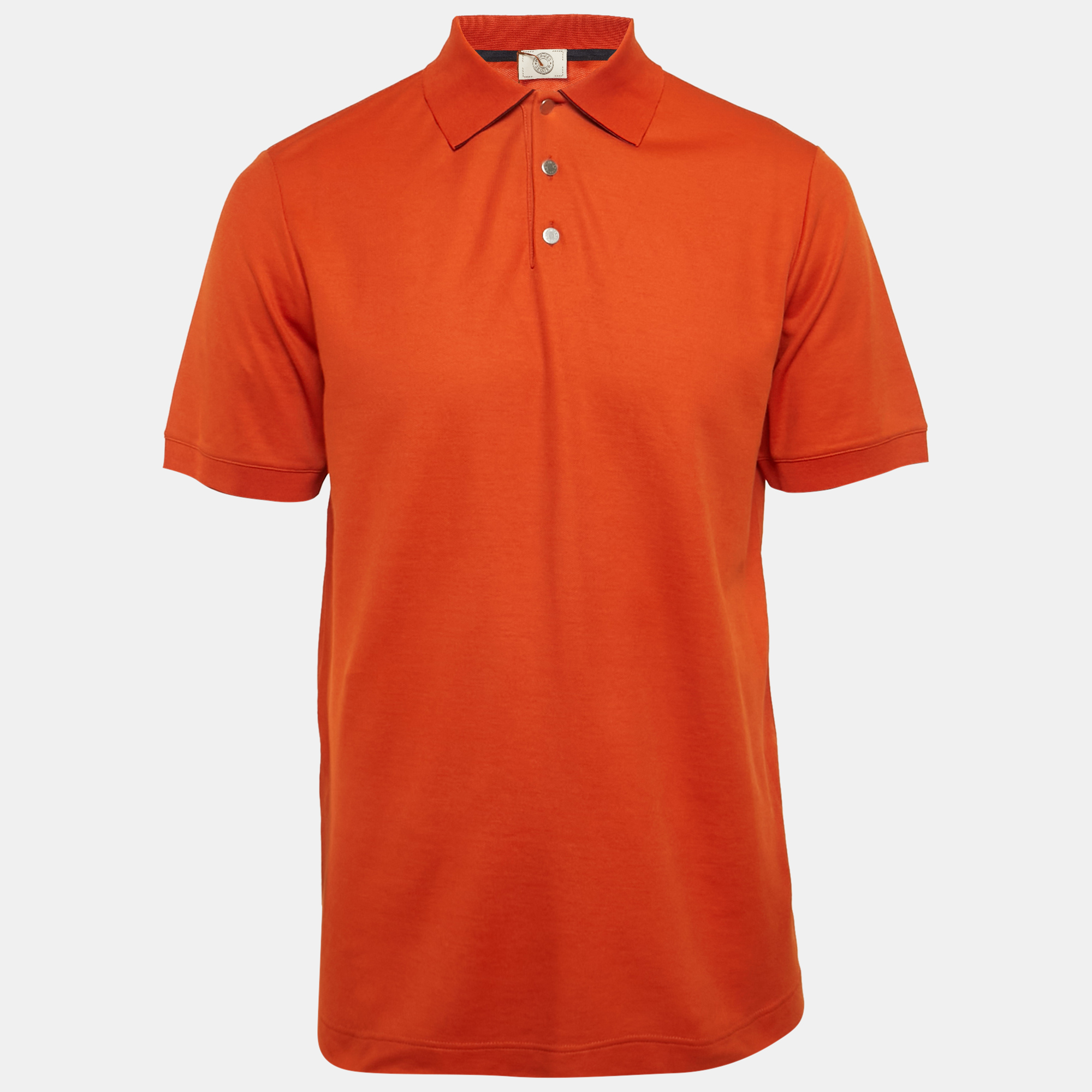 Hermes Orange Cotton Pique Polo T-Shirt XL
Hermes Orange Cotton Pique Polo T-Shirt XL