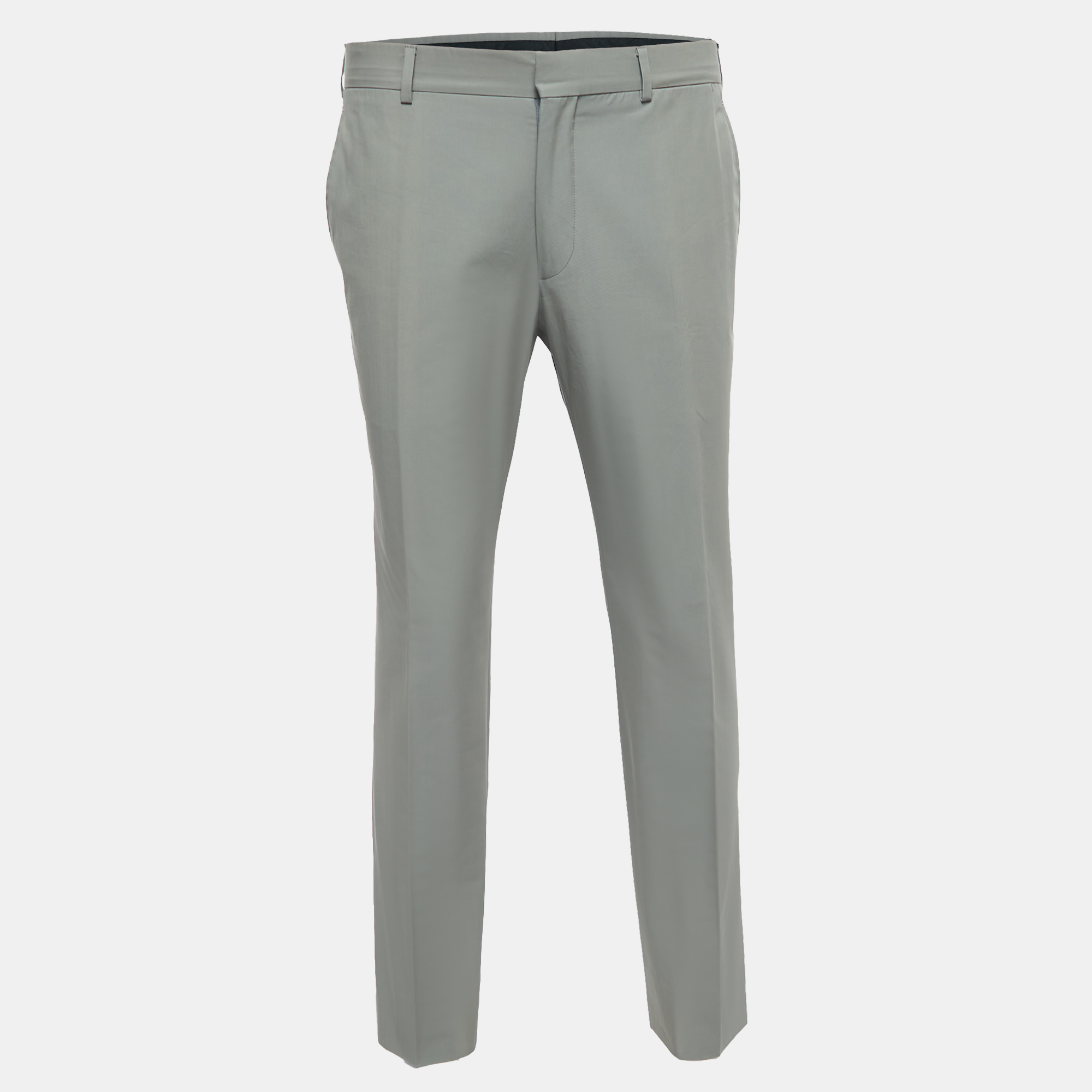 Hermes Grey Cotton Trousers L
