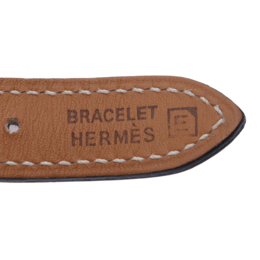 Hermes Silver Stainless Steel Cape Cod CC3.510 Quartz Men's Wristwatch 26mm