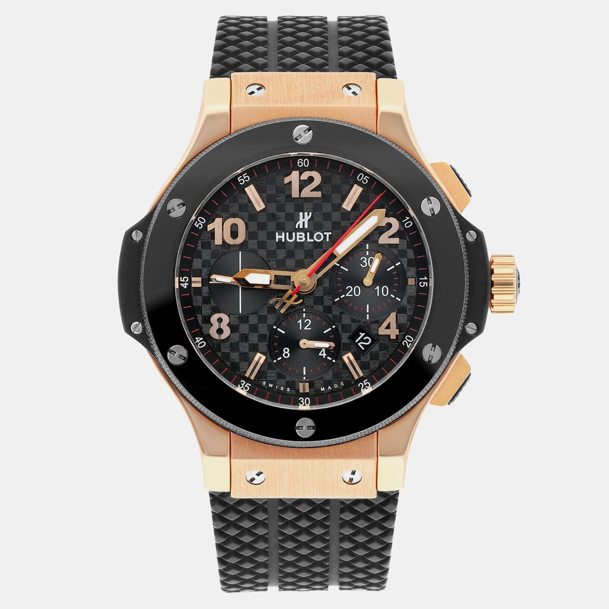 Hublot Big Bang 301.PB.131.RX Automatic Black Ceramic Men's Wristwatch 44 mm
Hublot Big Bang 301.PB.131.RX Automatic Black Ceramic Men's Wristwatch 44 mm