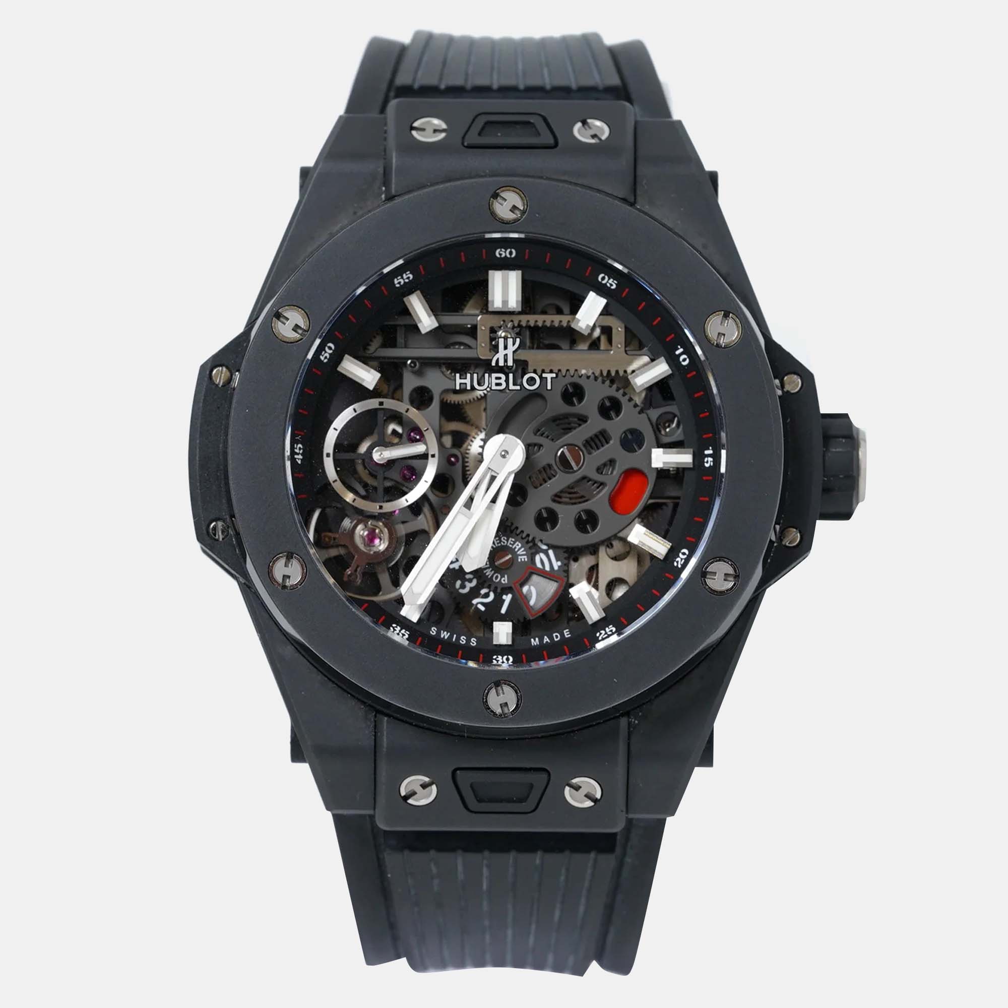Hublot Big Bang Meca-10 | Black Magic Ceramic 45mm | Skeleton Dial