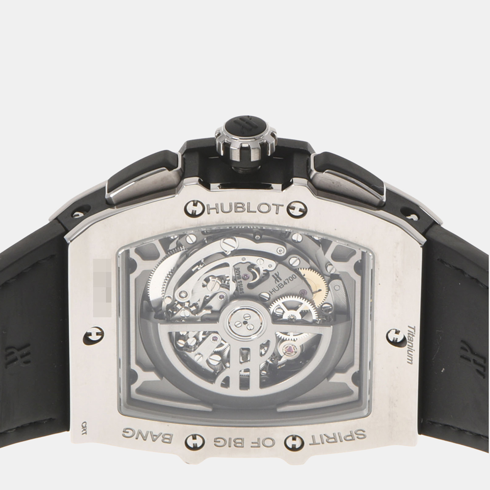 Hublot Grey Diamond Titanium Big Bang 301.AI.460.RX.114 Automatic Men's Wristwatch 45 Mm
