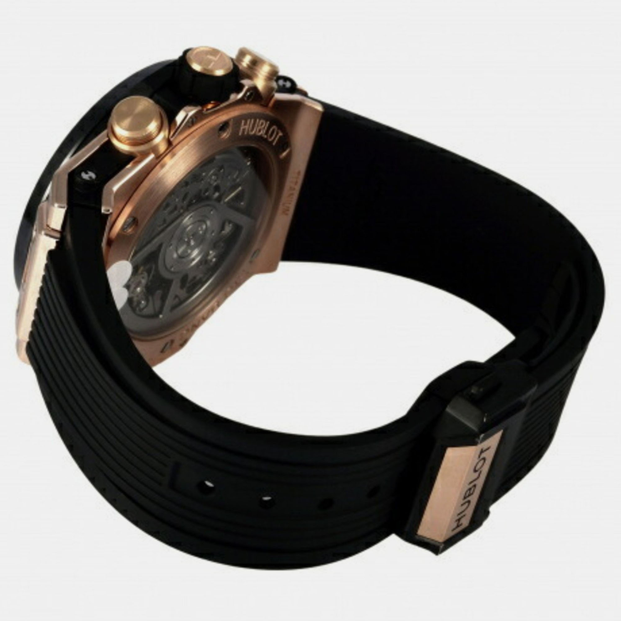 Hublot Grey Ceramic Big Bang 441.OM.1180.RX Automatic Men's Wristwatch 42 Mm