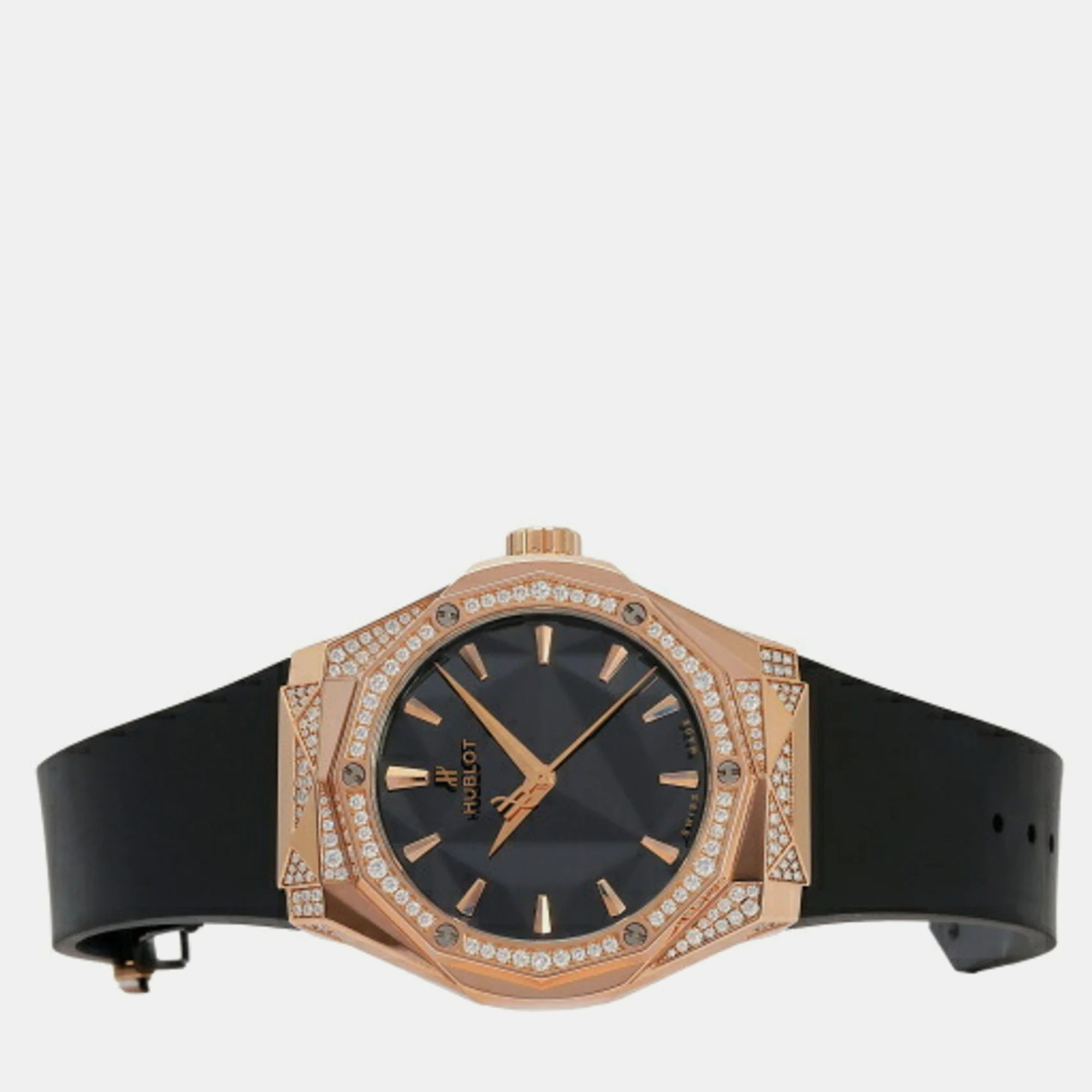 

Hublot Black 18k Rose Gold Classic Fusion 550.OS.1800.RX.1804.ORL19 Automatic Men's Wristwatch 40 mm